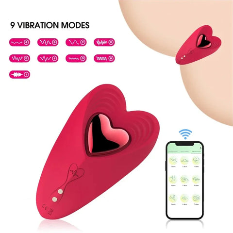 Secret Heart Remote Panty Vibrator