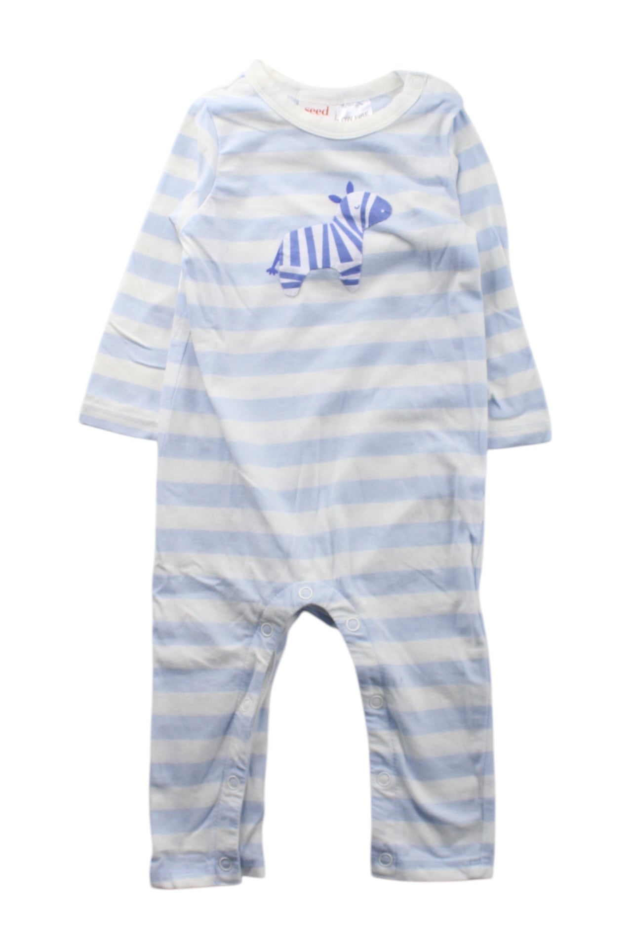 Seed Stripe Zebra Romper 3-6M、mySite、g9winljtr