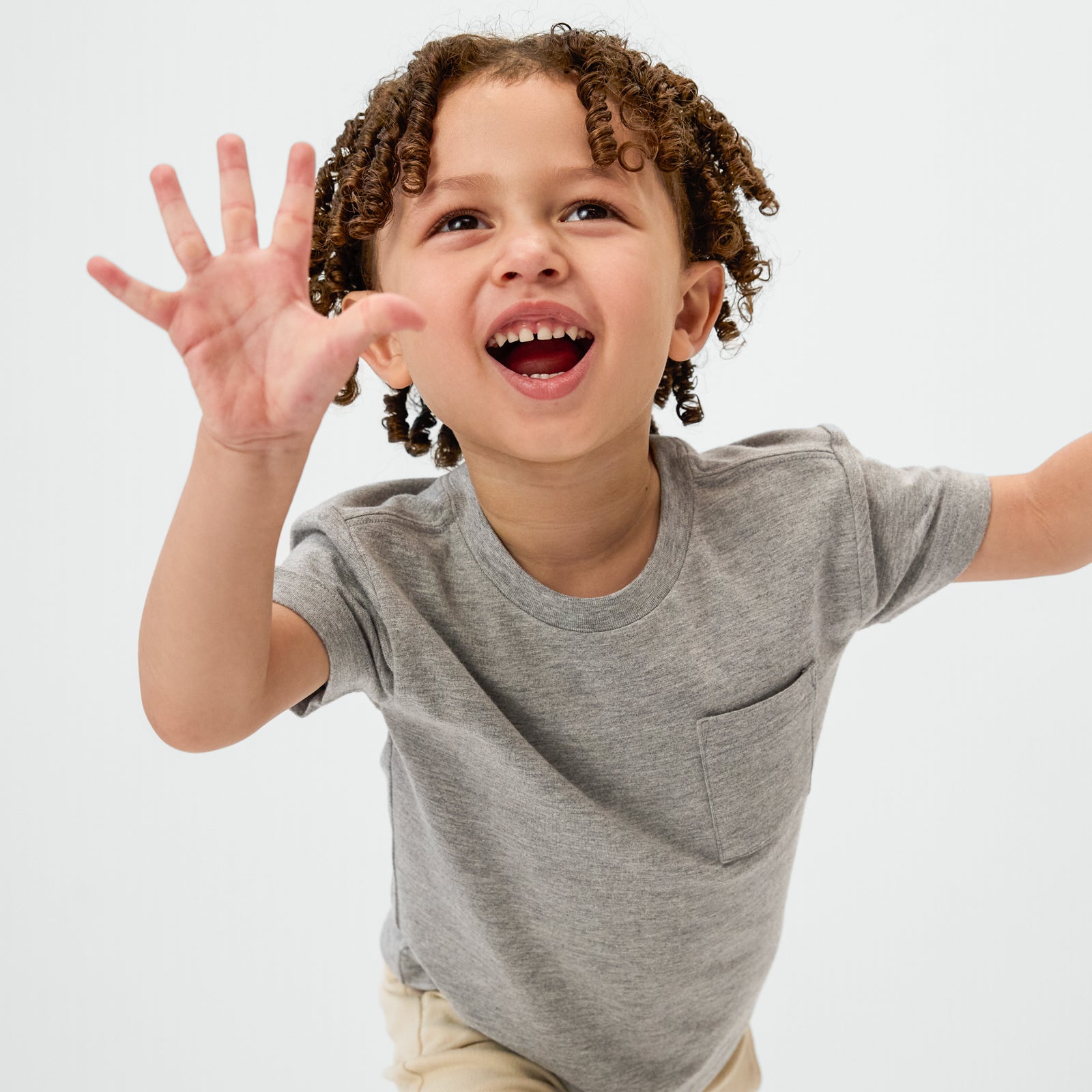 Heather Gray Relaxed Pocket Tee、mySite、g9winljtr