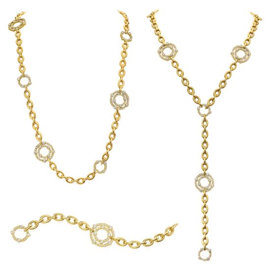 Gumuchian Carousel Convertible 18k Gold Necklace、mySite、hinf8tx79