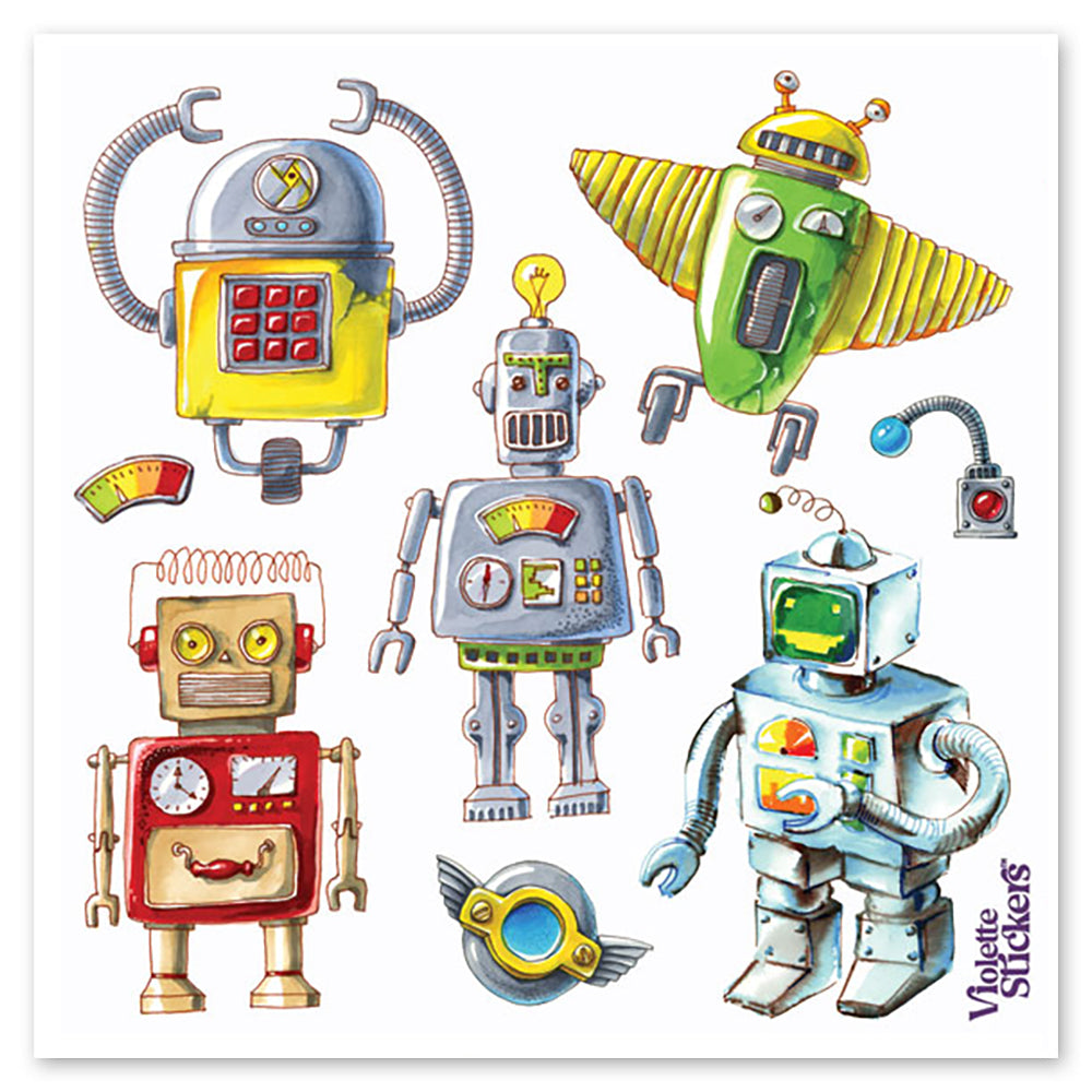  Robots Stickers、mySite、ghnorth