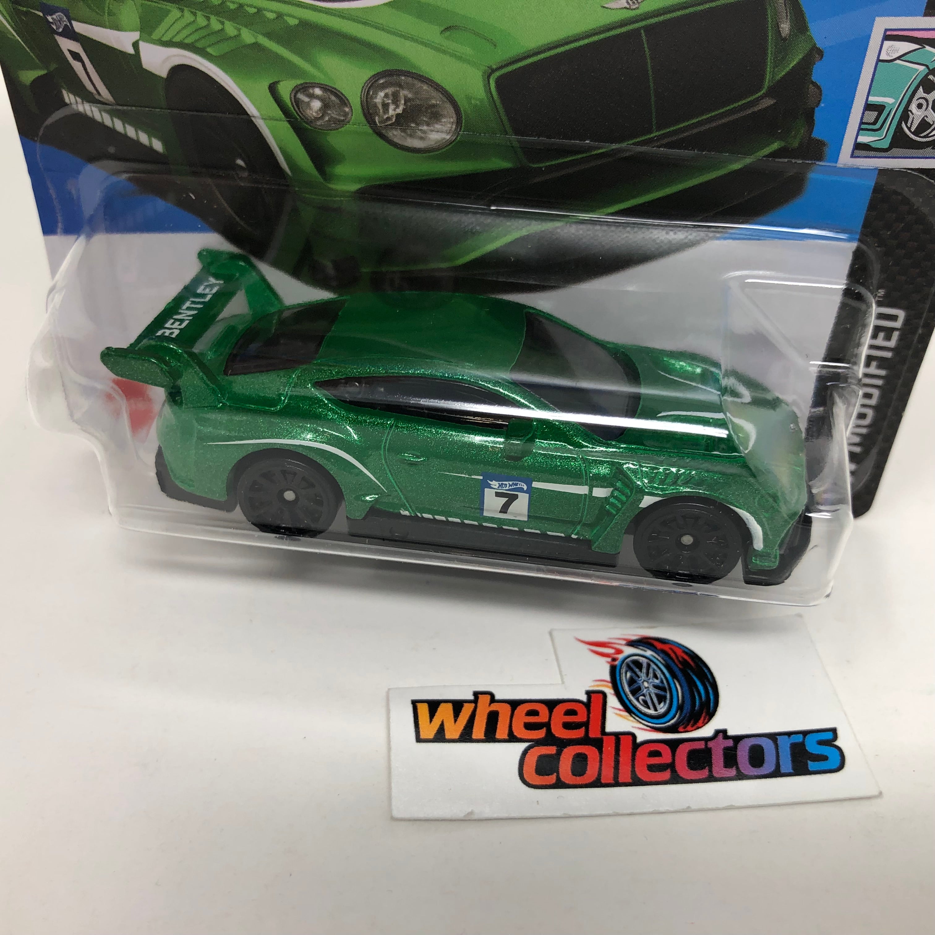 2018 Bentley Continental GT3 #44 * Green * 2023 Hot Wheels Case A Release Short Card、mySite、hgirdovlk