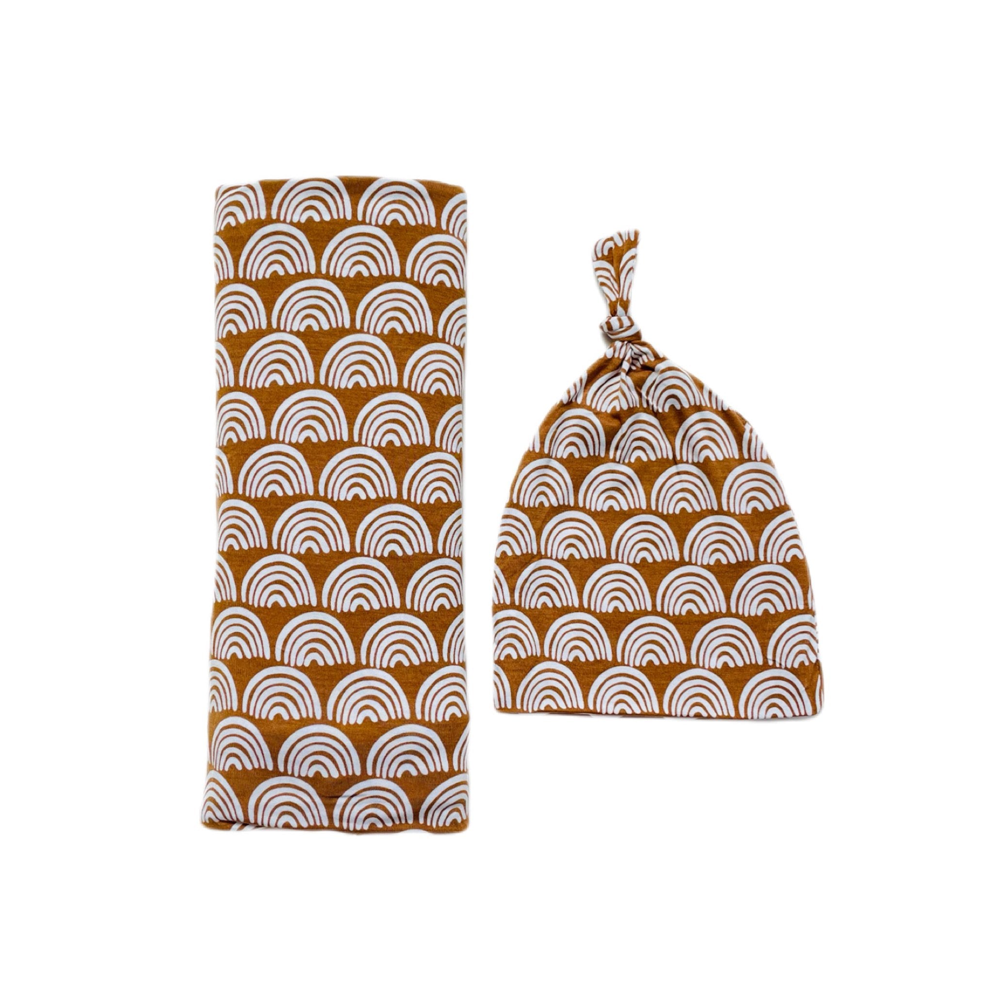  Rust Rainbows Swaddle & Hat Set、mySite、layawaytickets