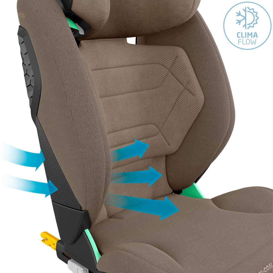  Maxi-Cosi Rodifix Pro2 i-Size Car Seat - Authentic Truffle、mySite、merchandisen