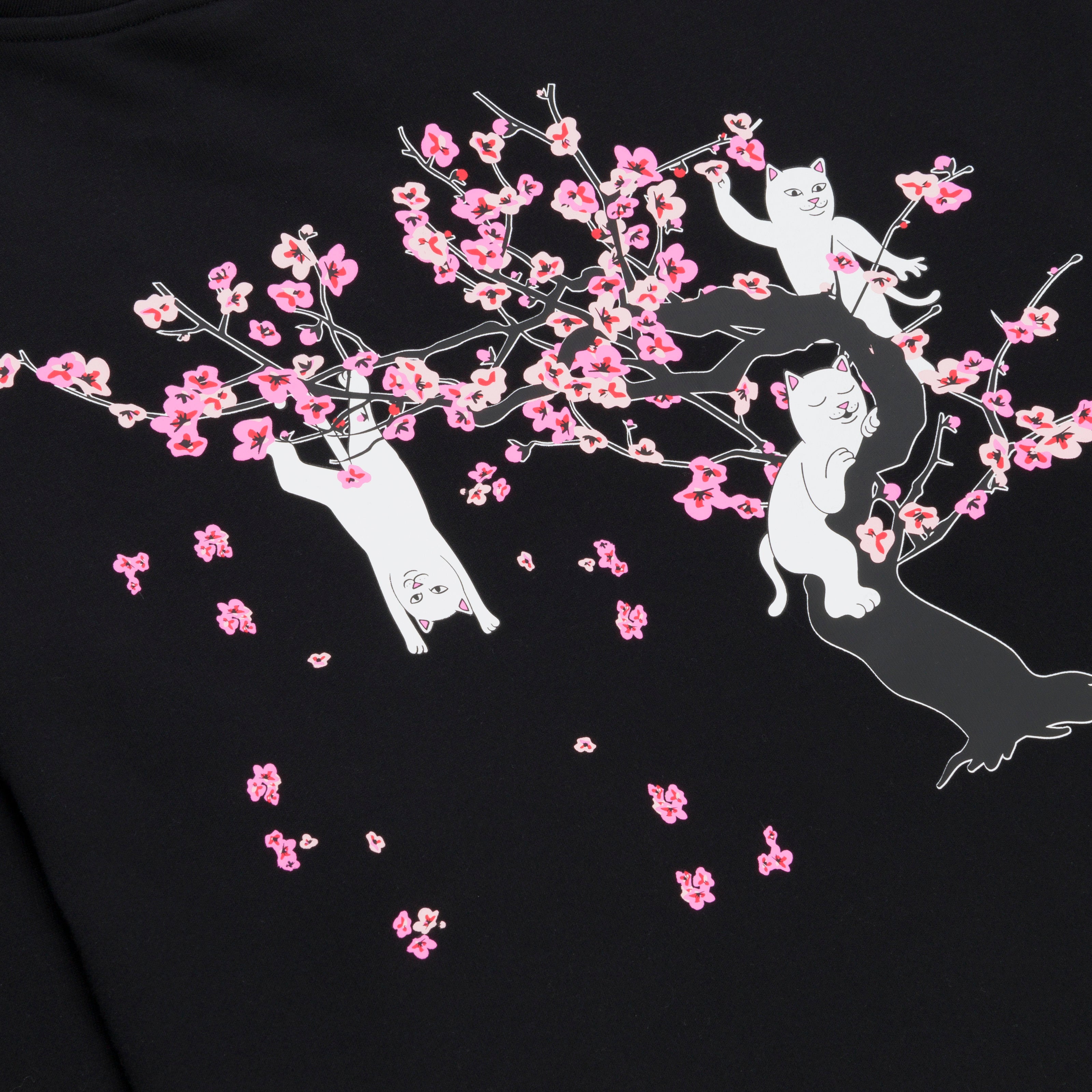  Cherry Blossom Hoodie (Black)、mySite、merchandisen
