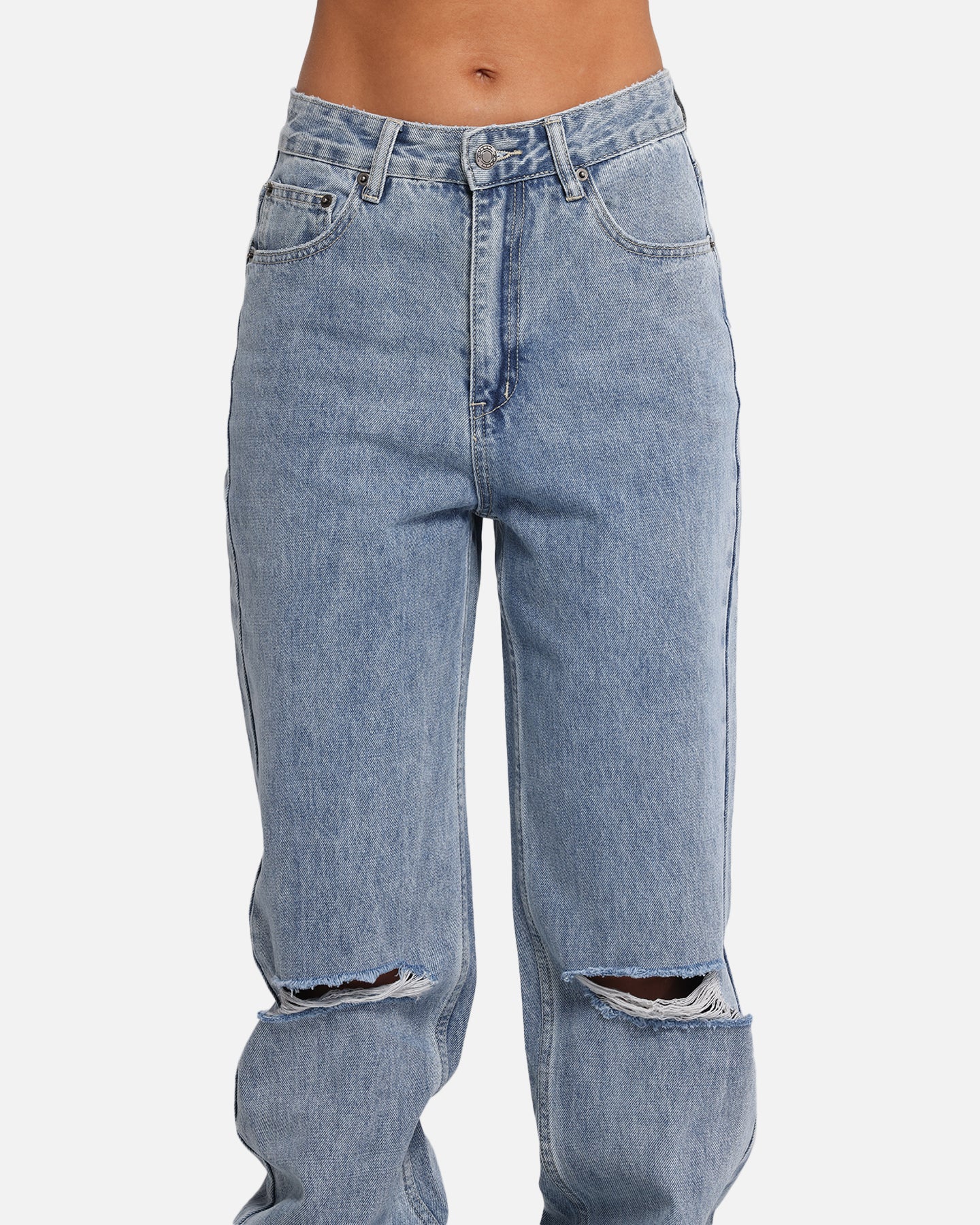 XXIII Women's Straight Leg Jeans Blue Denim、mySite、zt4zffjzw