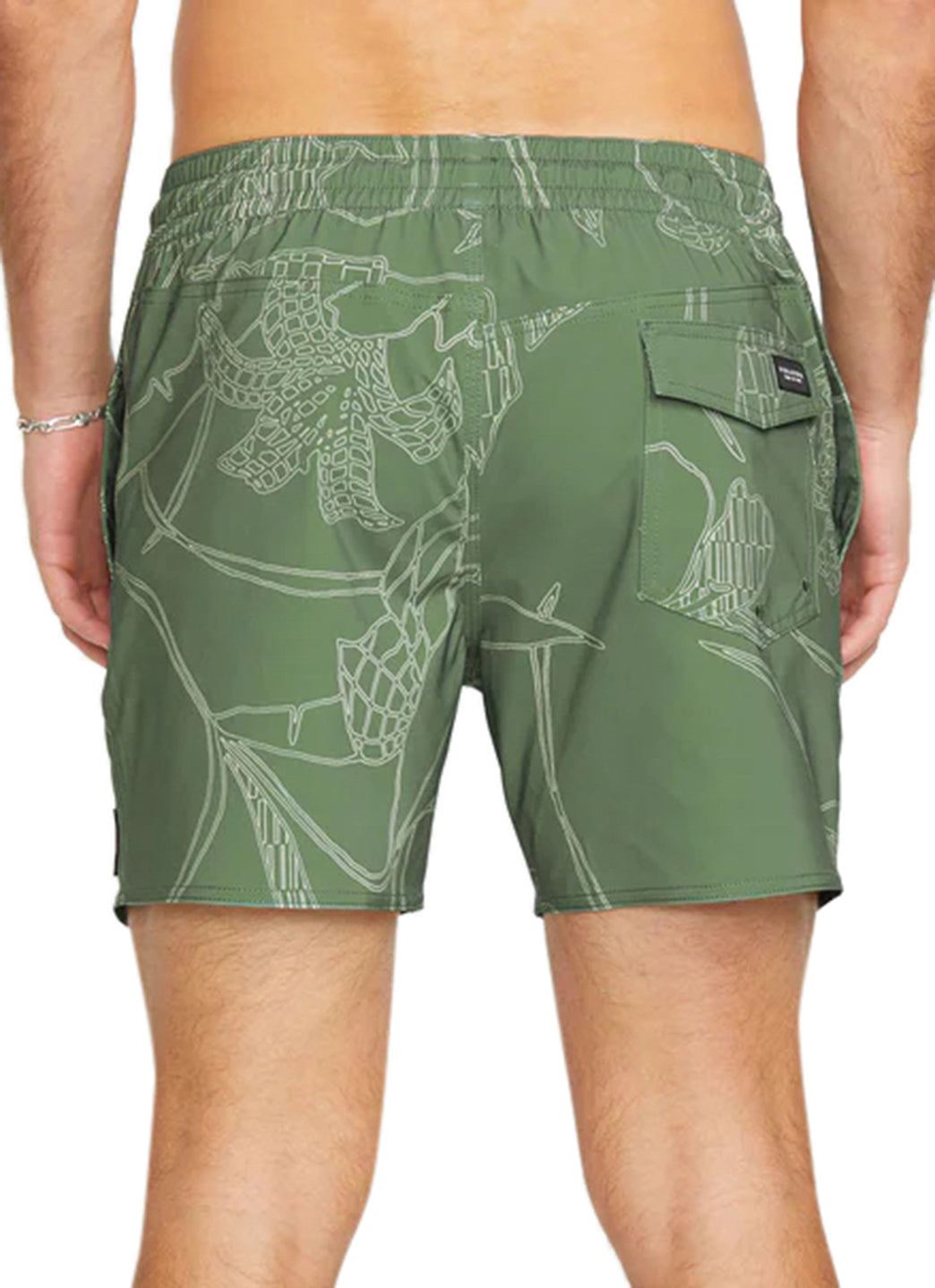 Volcom Men's Lido Print 16 Swim Trunks、mySite、noshort