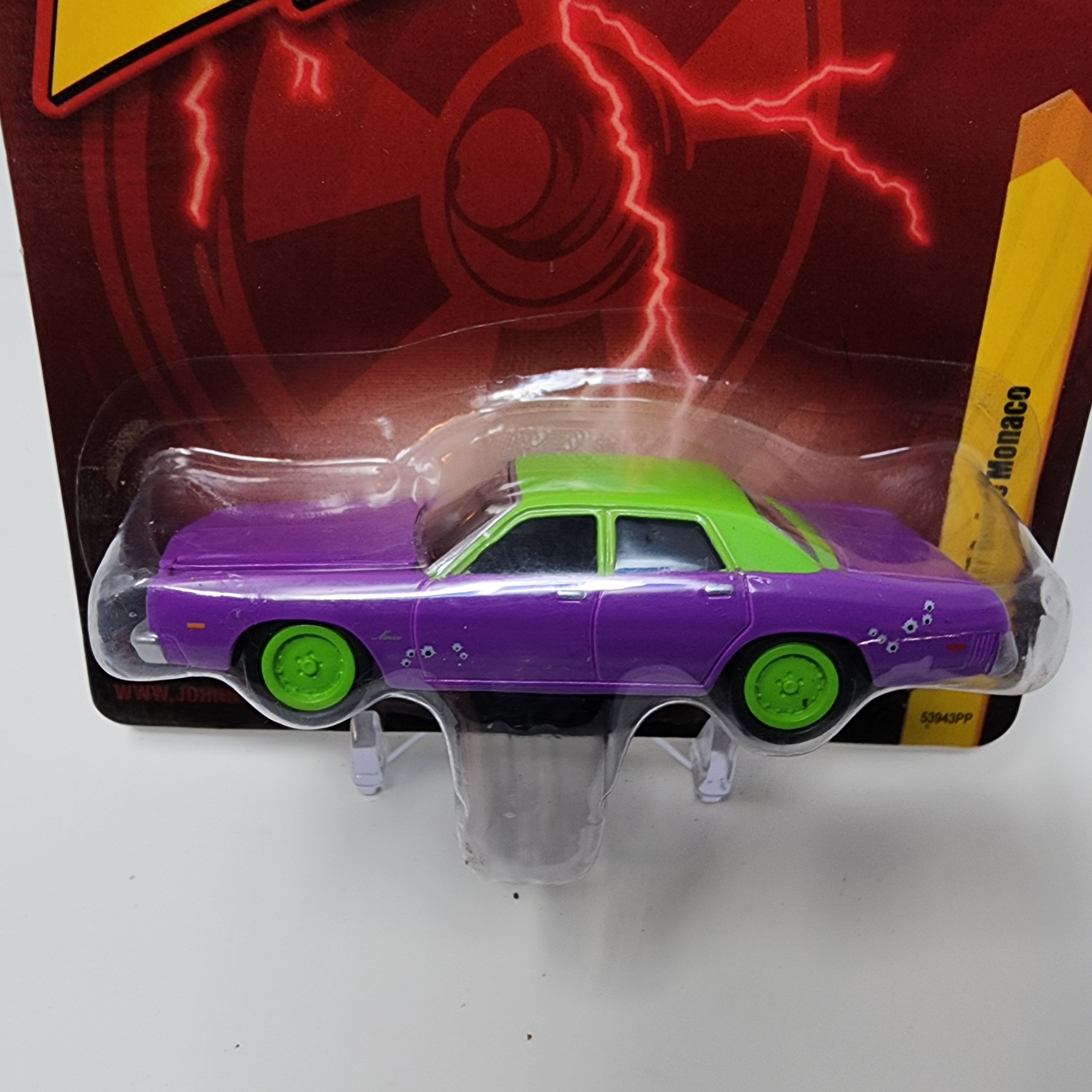 1977 Dodge Monaco Batman The Joker Goon Car * Johnny Lightning * Purple/Green、mySite、hgirdovlk
