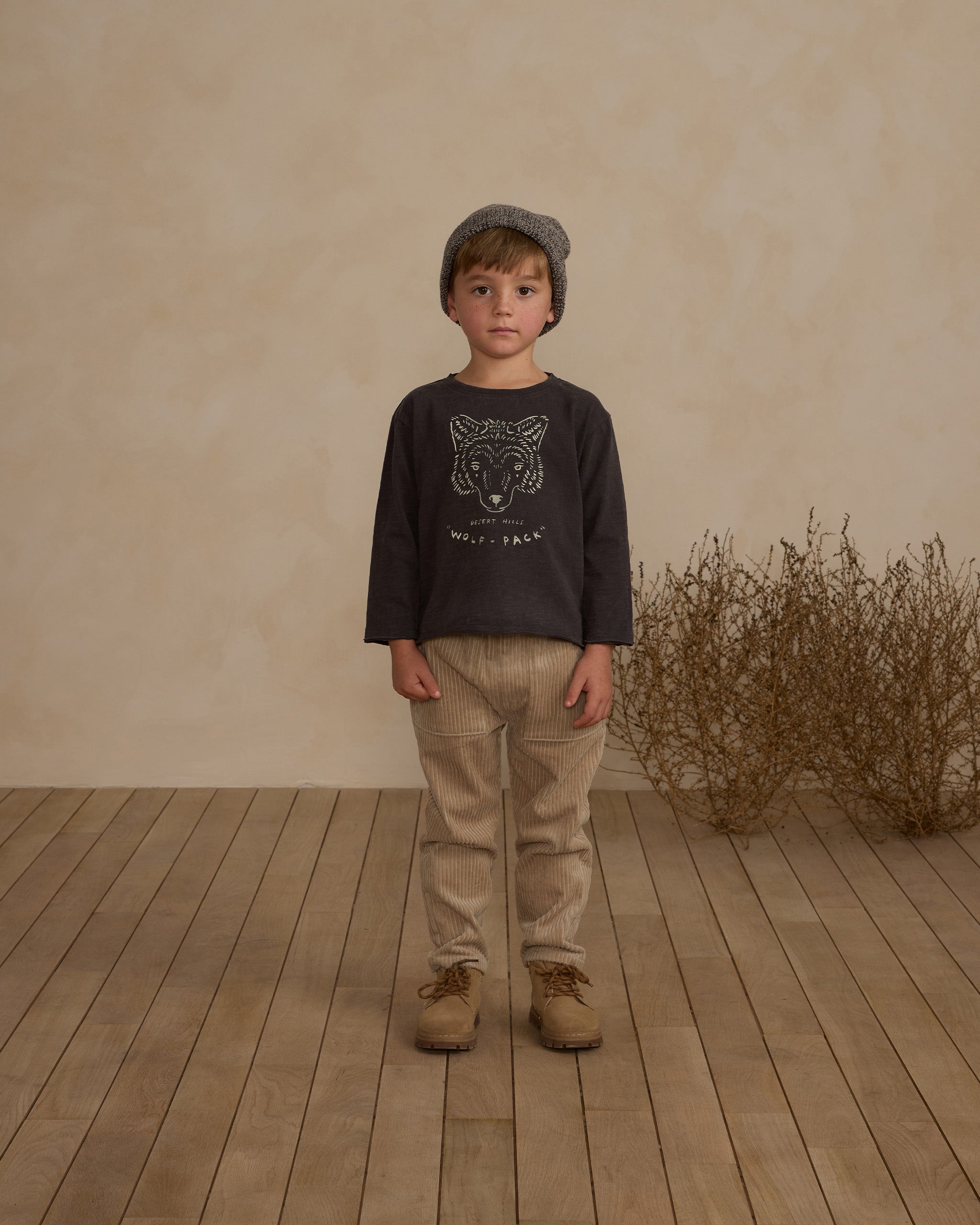  Raw Edge Long Sleeve Tee || Wolf Pack、mySite、layawaytickets