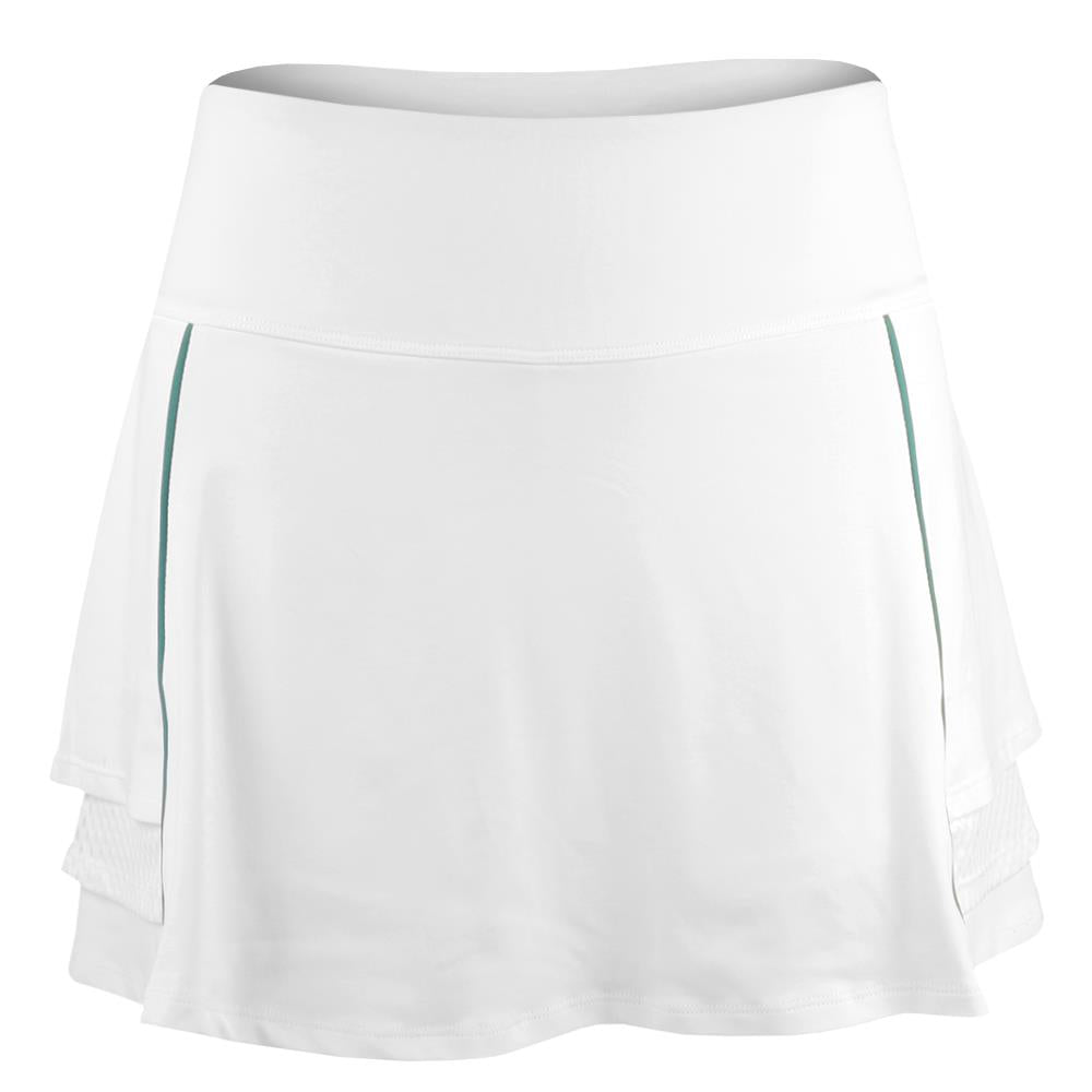 Lija Women's Be Your Best Down the Line 14 Skort - White