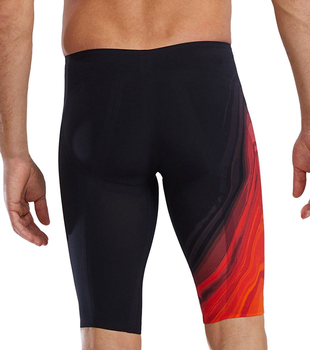 TYR Men's Venzo Volconyx High Waist Jammer Tech Suit Swimsuit、mySite、noshort