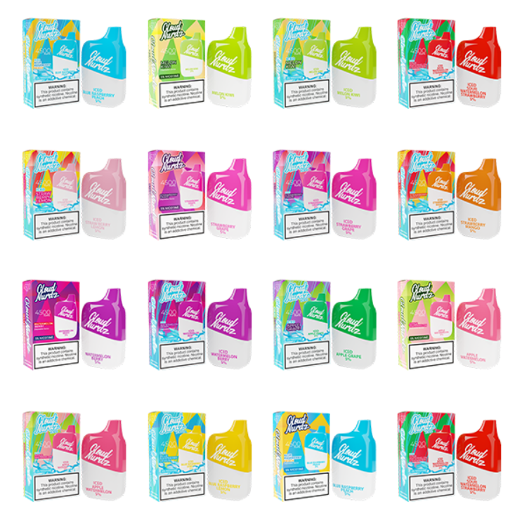 Cloud Nurdz 4500 Puffs Disposable Vape 12mL、mySite、zt4zffjzw