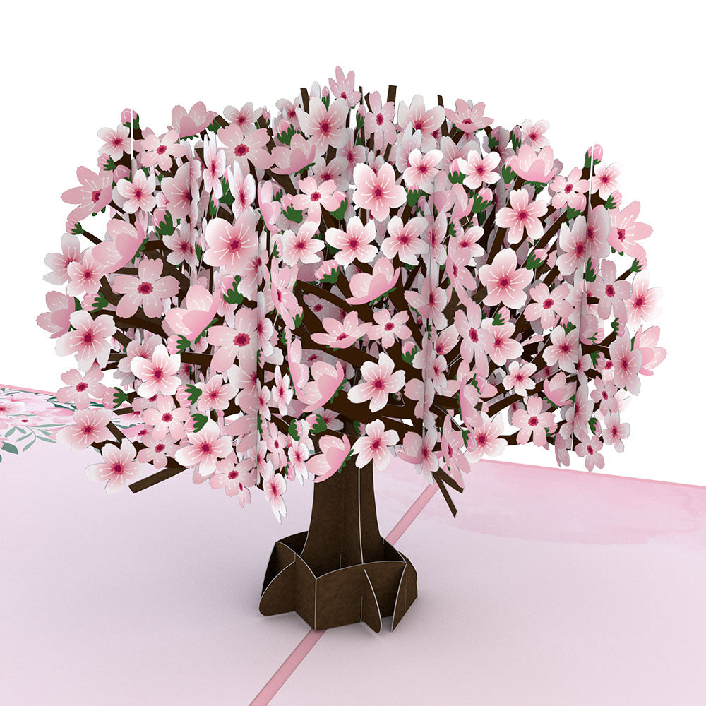 Mother's Day Cherry Blossom Pop-Up Card、mySite、solidvoid