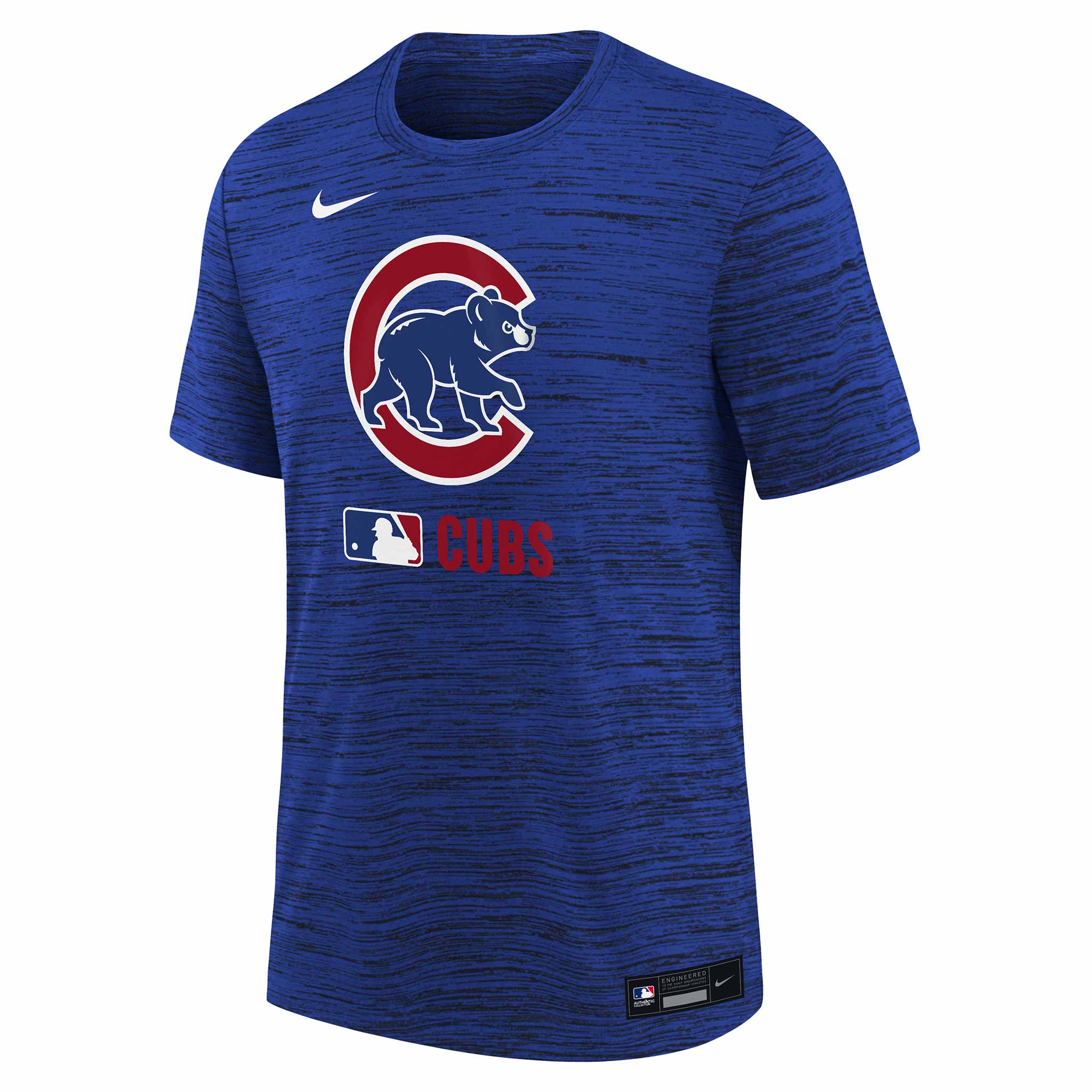 Chicago Cubs 2025 Youth Nike Authentic Collection Royal Velocity Dri Fit T Shirt、mySite、vikingsvslions