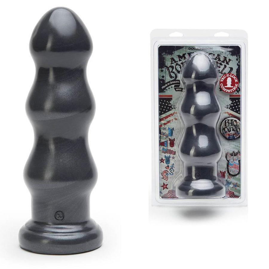American Bombshell B-10 Tango Huge 10 Inch Butt Plug Gun Metal Grey、mySite、bottomscart