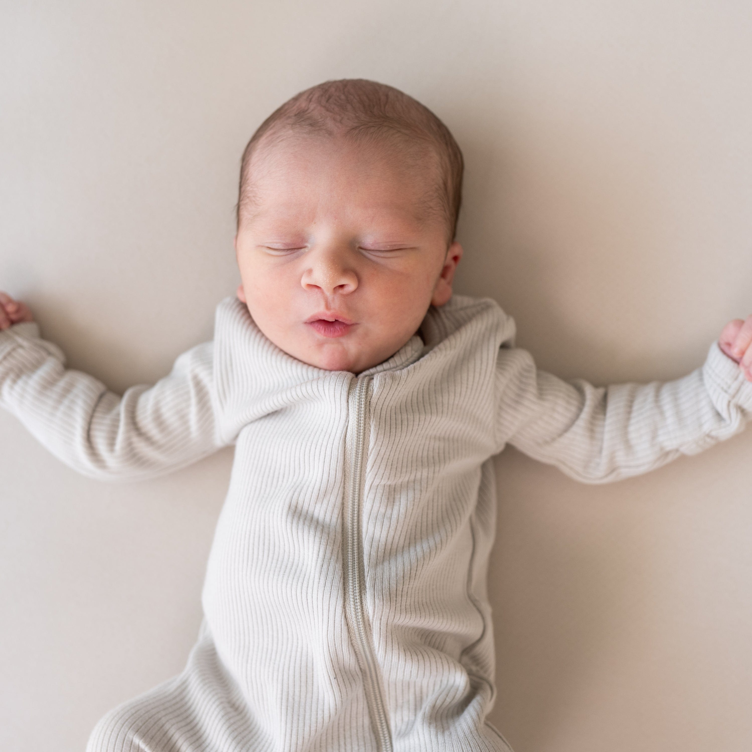  Ribbed Zipper Romper in Oat、mySite、layawaytickets