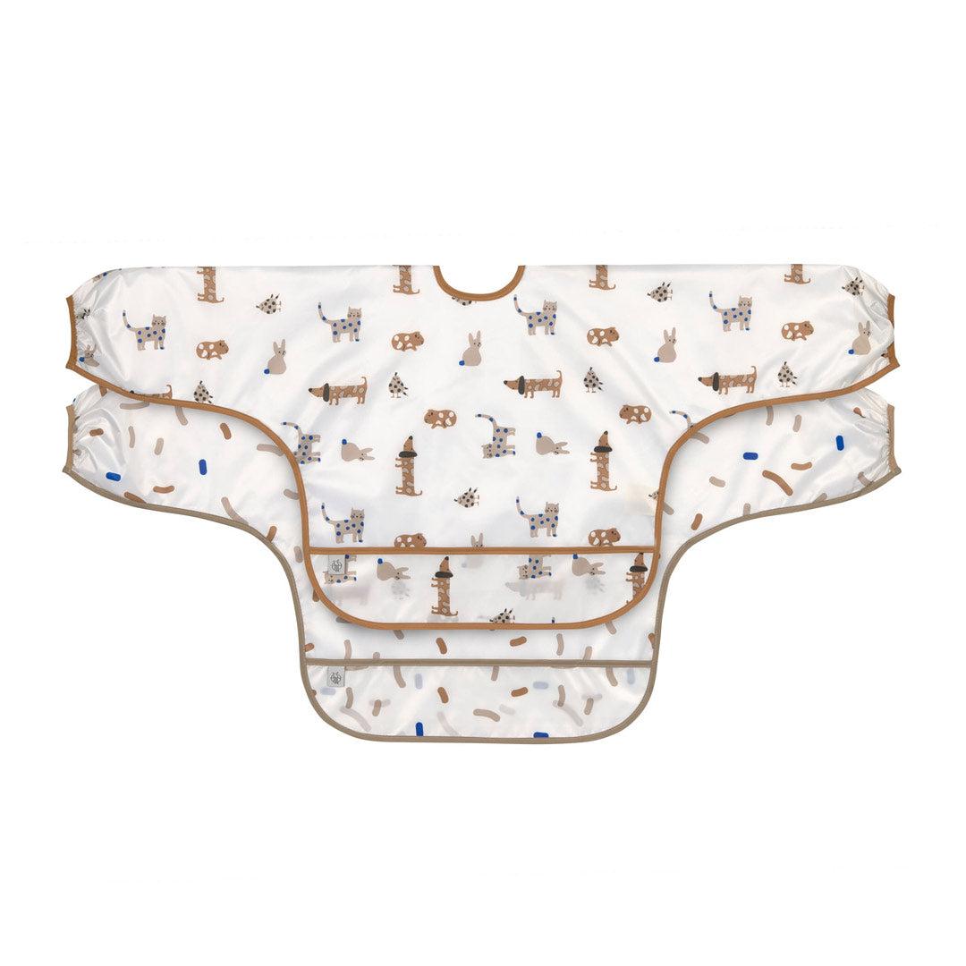  Lassig Long Sleeve Bib - 2 Pack - Royal Blue - Little Mateys、mySite、merchandisen