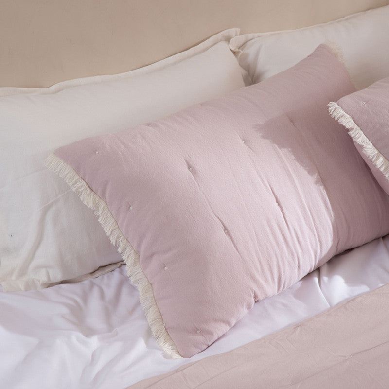 Cotton Bedspread with Pillow Covers | Lavender | Set of 3、mySite、camillekostekn