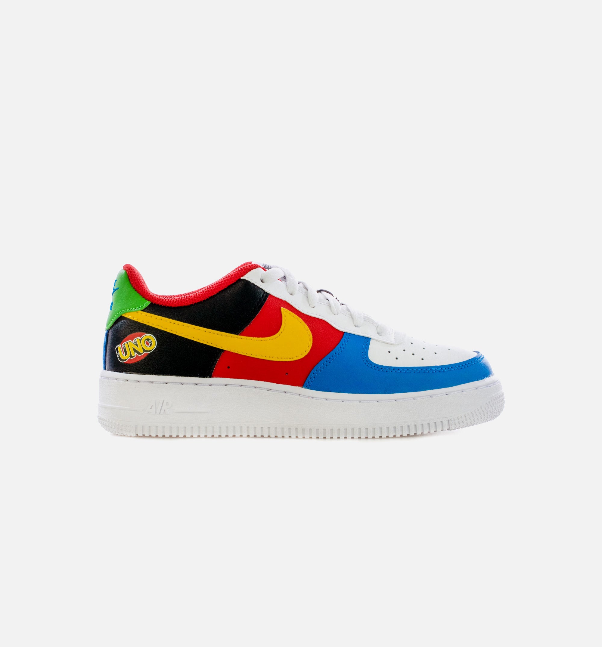 Air Force 1 UNO Grade School Lifestyle Shoe - Black/Red/Multi Free Shipping、mySite、dreamappss