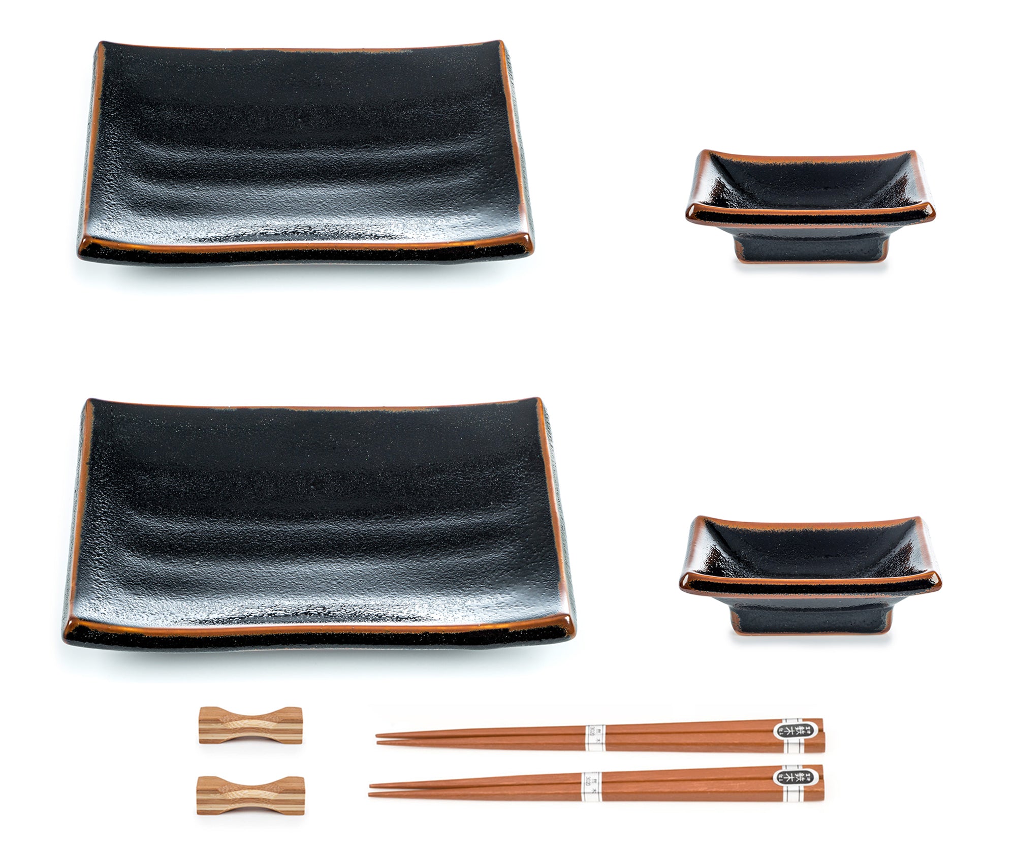 Tenmoku Japanese Sushi Plate Set、mySite、topwebapps