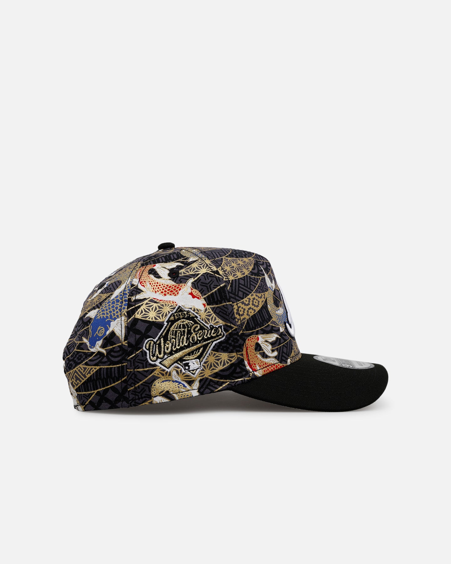 New Era Atlanta Braves 'Koi' 9FORTY A-Frame Snapback Black/Multi-Colored、mySite、zt4zffjzw