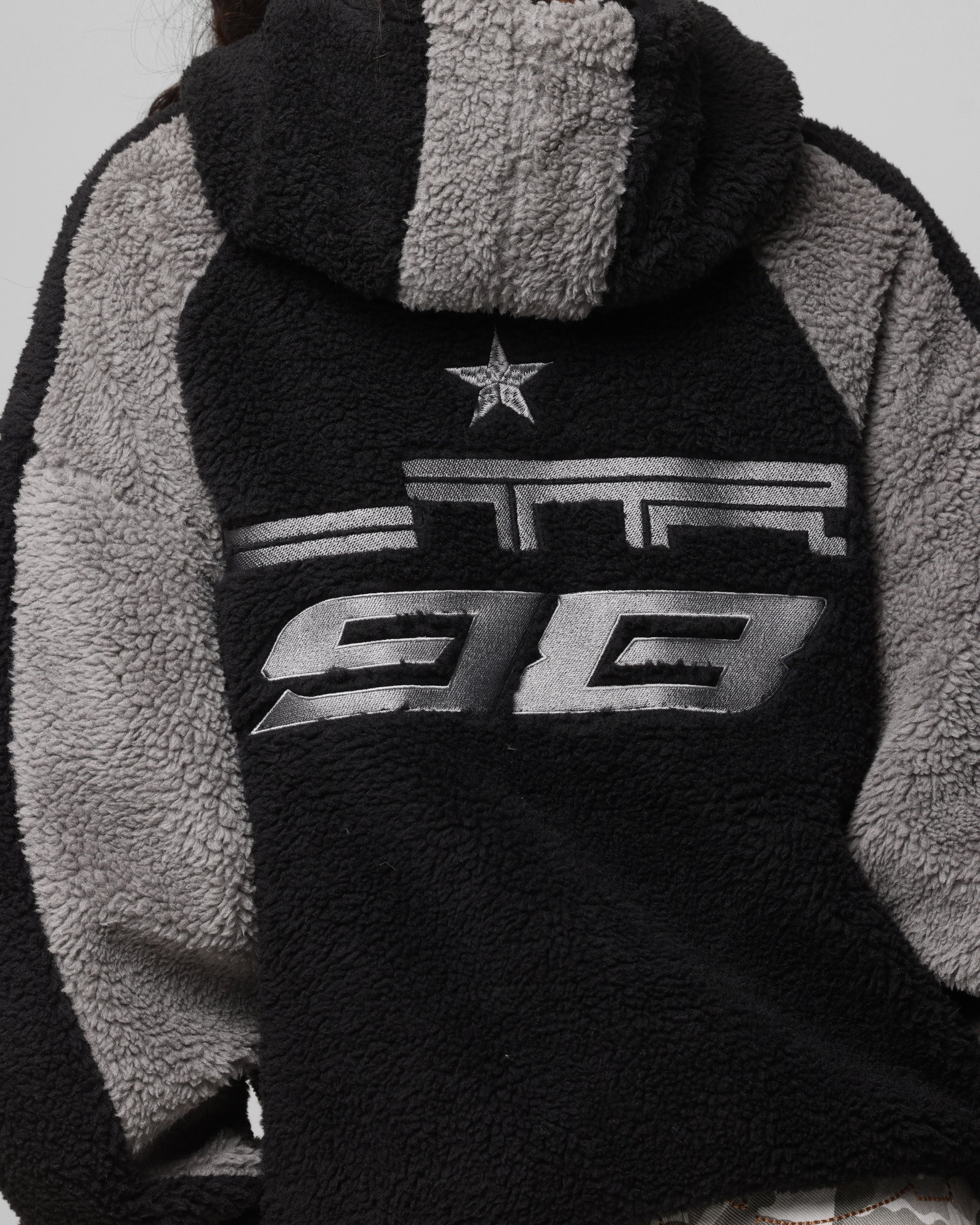 Loiter Speedway Fleece Jacket Black/Grey、mySite、zt4zffjzw