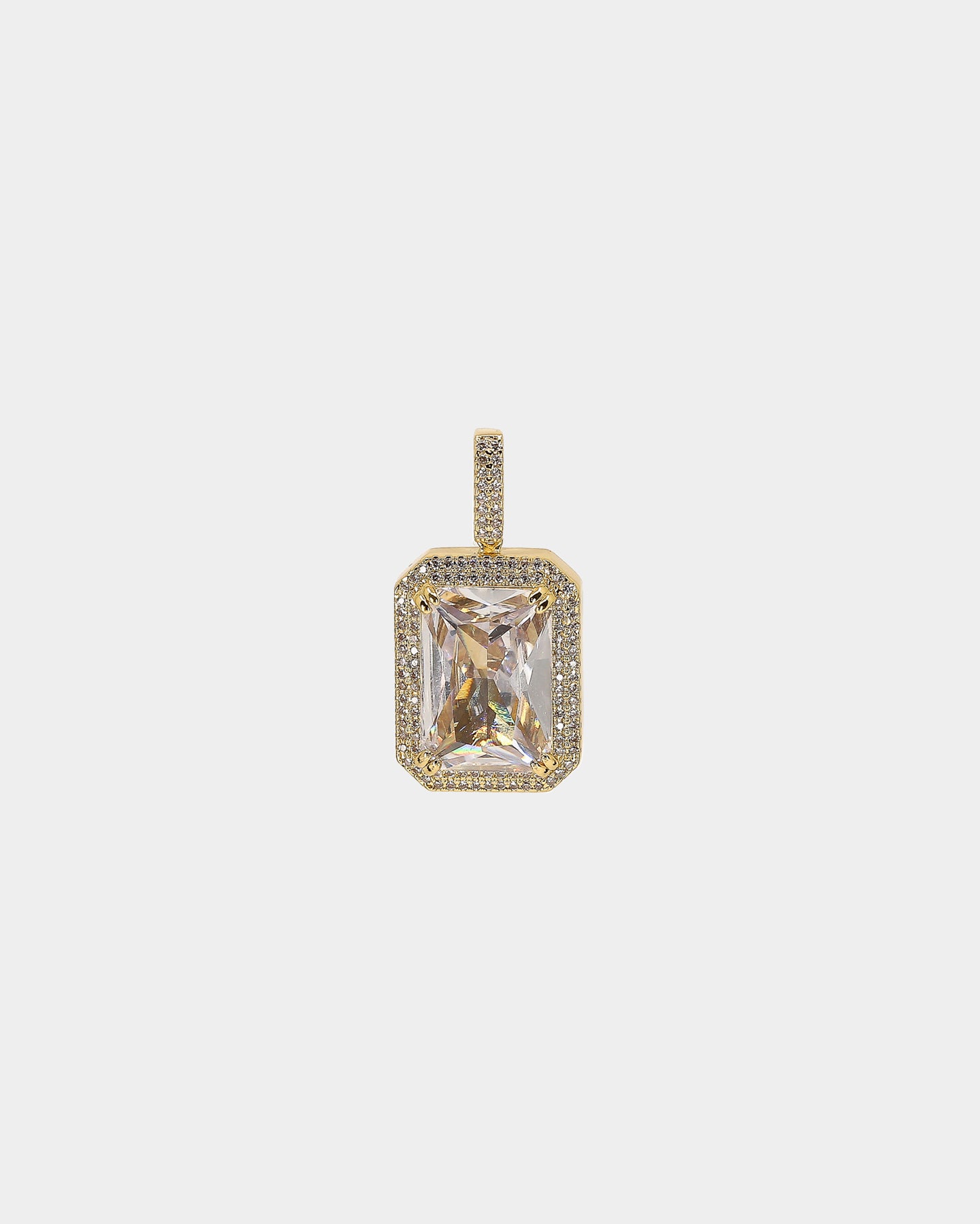 Saint Morta Iced Jewelled Pendant Iced Gold、mySite、zt4zffjzw