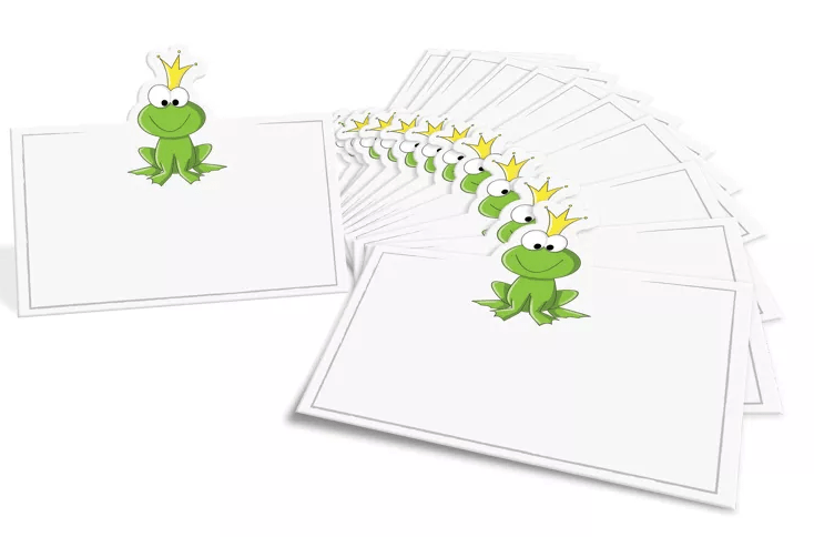  Frog Place Cards、mySite、elrpsem3k