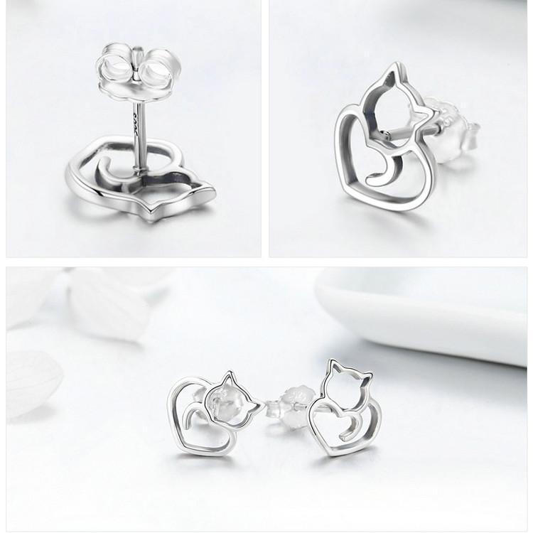 Cat Jewelry Sterling Silver-SET Ring/Necklace/Earrings for the Cat Lovers in Your Life (maybe YOU?)、mySite、g9winljtr
