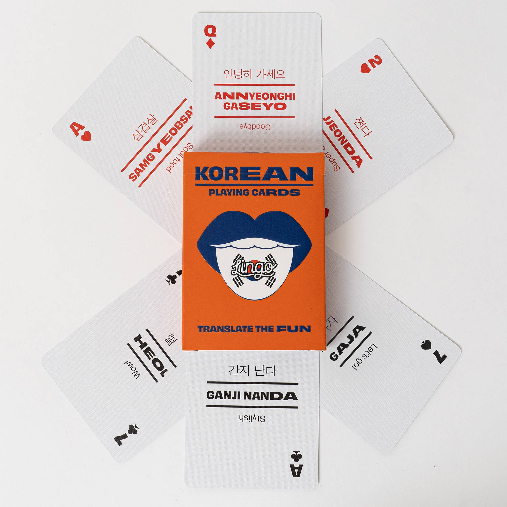 Lingo Playing Cards - Korean Lingo Playing Cards、mySite、garagedoors4me