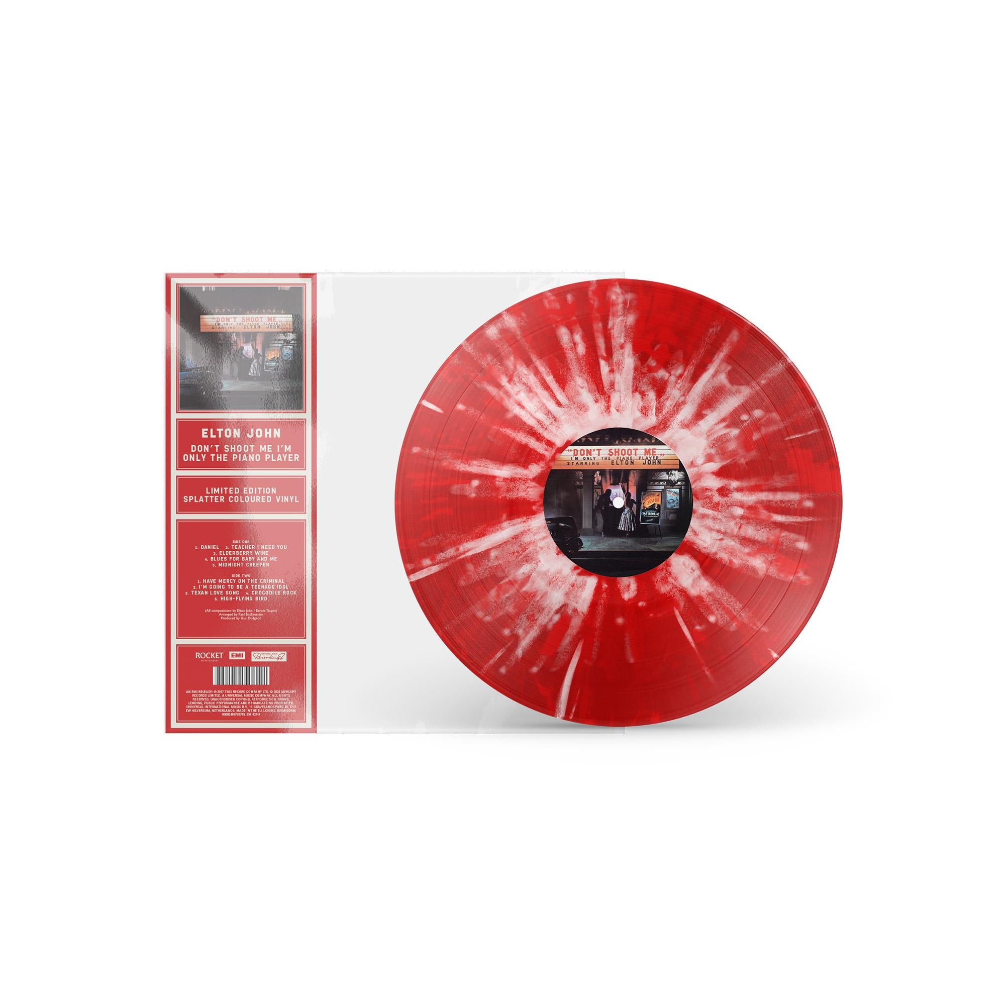 Don't Shoot Me I'm Only The Piano Player (Red / White Splatter Vinyl)、mySite、camillekostekn