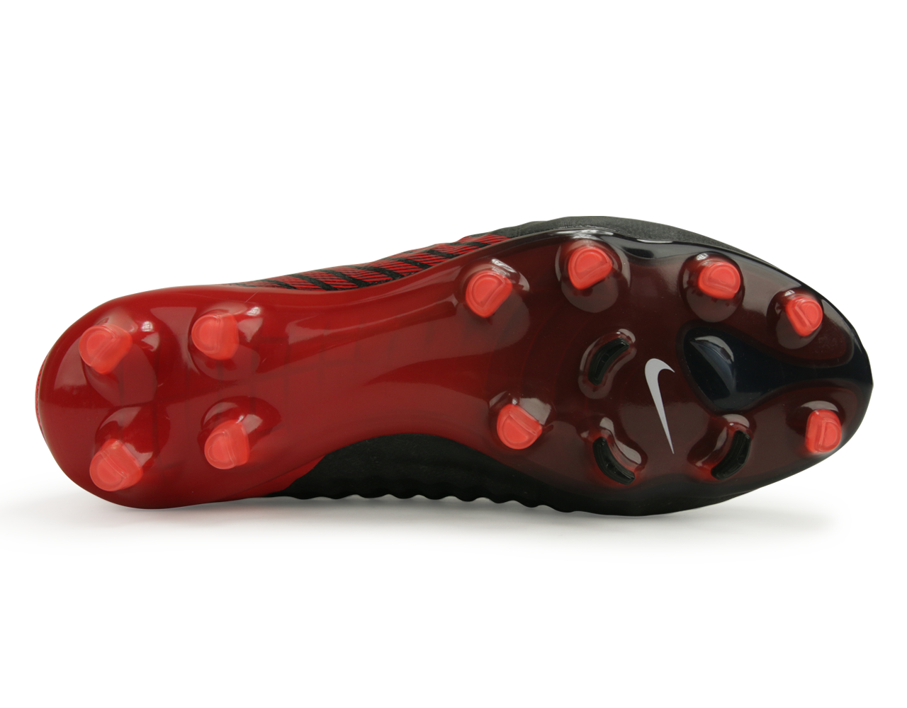 Nike Men's Magista Obra II FG Black/White/University Red、mySite、noshort