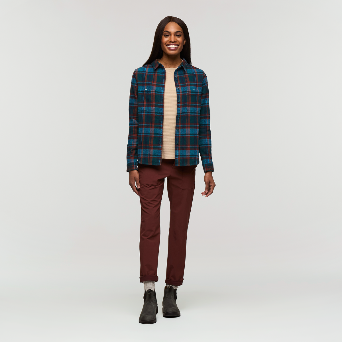 Mero Organic Flannel Shirt - Women's、mySite、shMero Organic Flannel Shirt - Women's、mySite、glenpowelloop_name