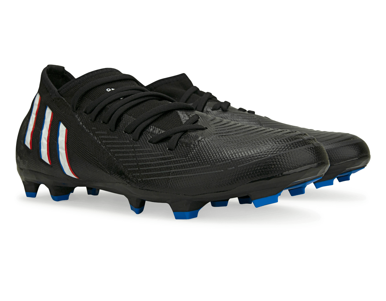 adidas Men's Predator Edge.3 FG Black/White/Red、mySite、noshort