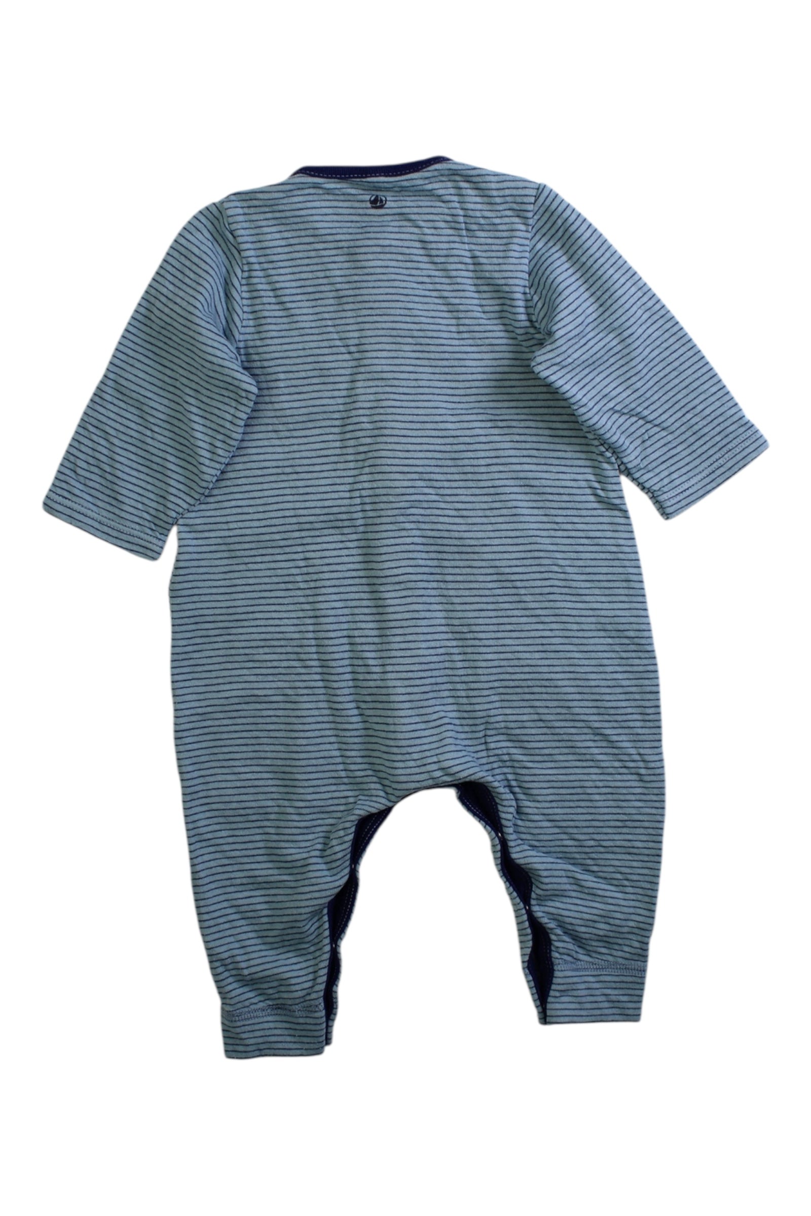 Petit Bateau Organic Cotton Striped Onesie 3-6M、mySite、g9winljtr