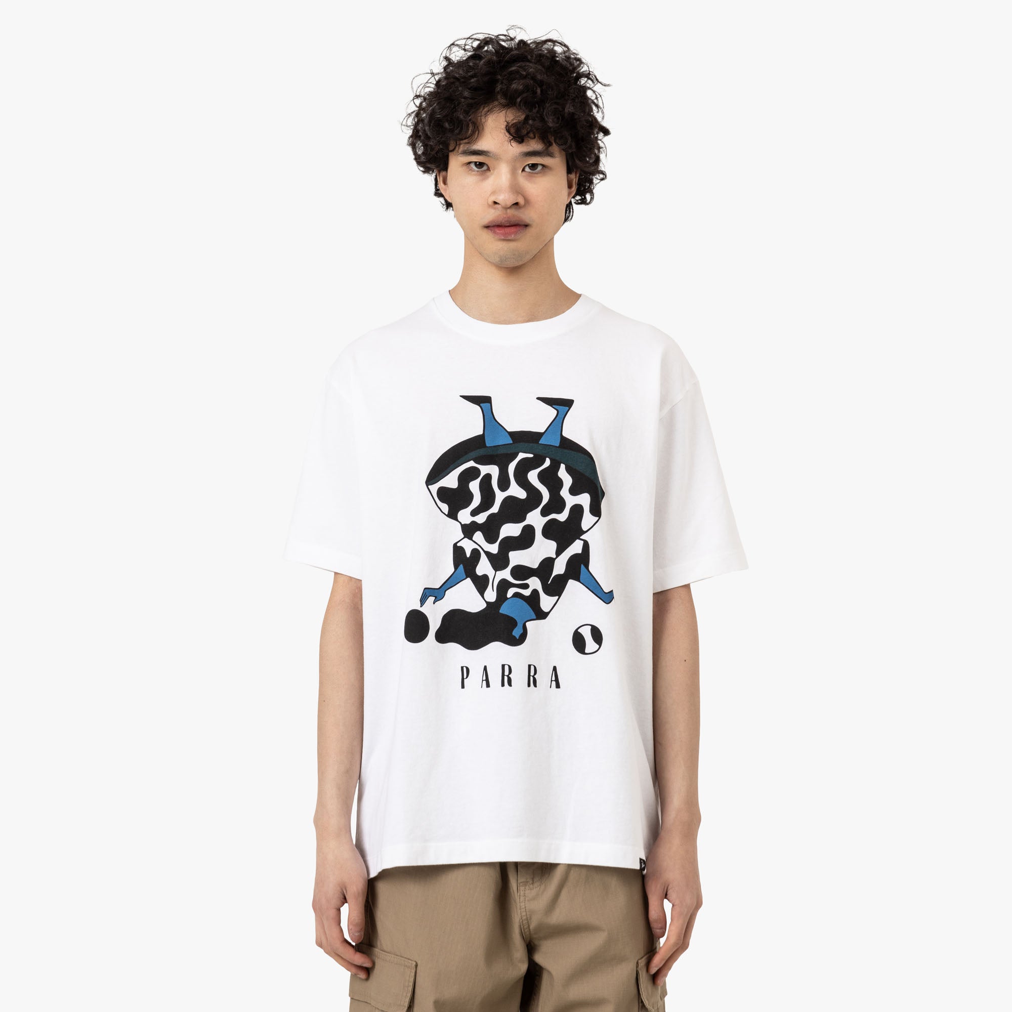  by Parra No Regrets T-Shirt White、mySite、merchandisen