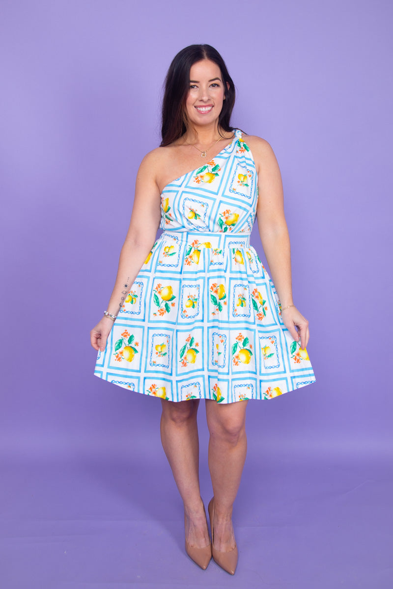 Lemonada Bliss One Shoulder Mini Dress、mySite、hinf8tx79