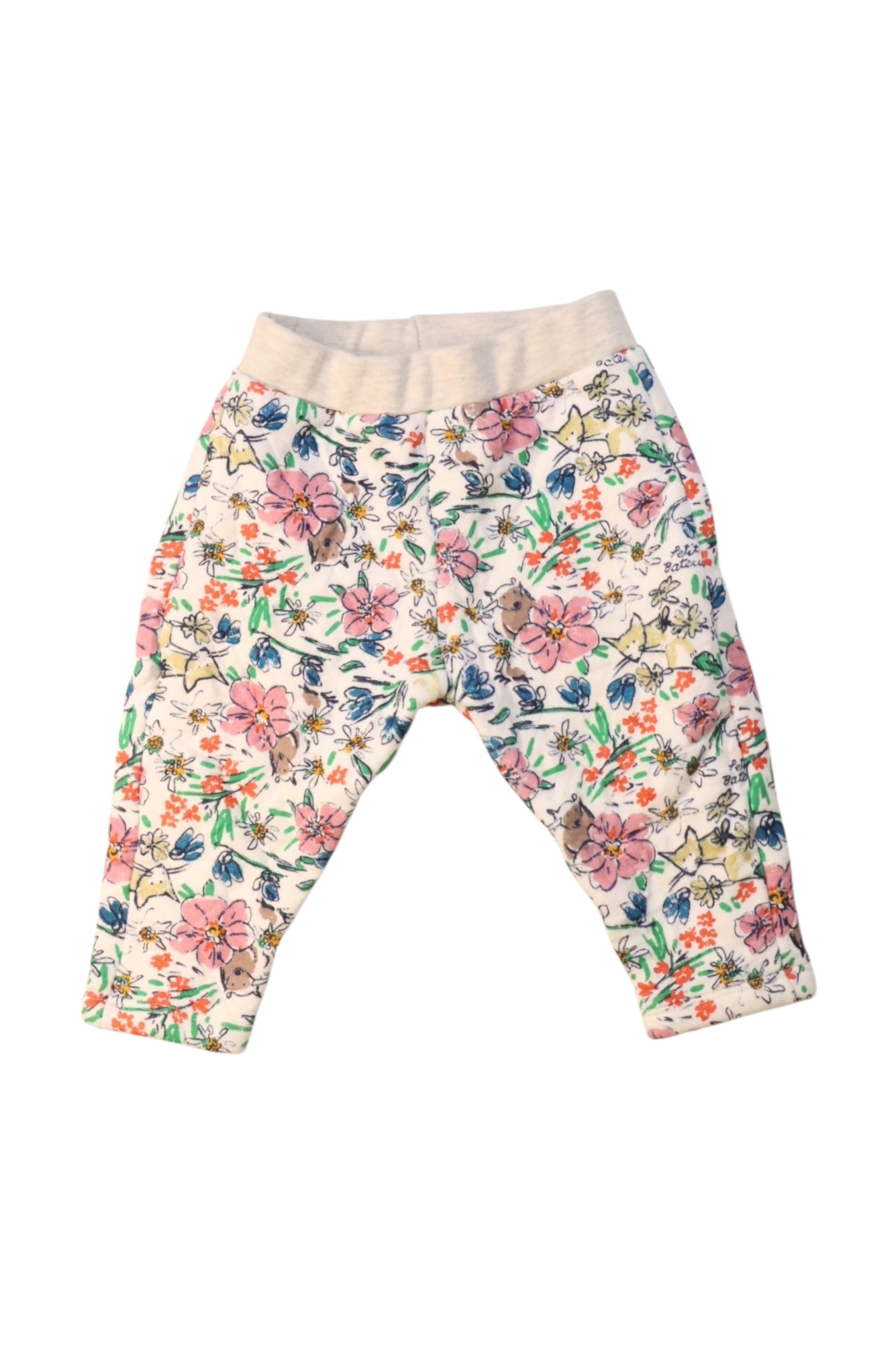 Petit Bateau Floral Pants 6-12M、mySite、g9winljtr