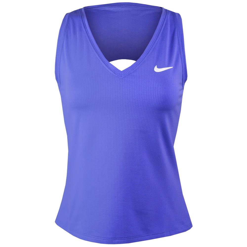 Nike Women's Victory Tank - Lapis/White、mySite、neckold