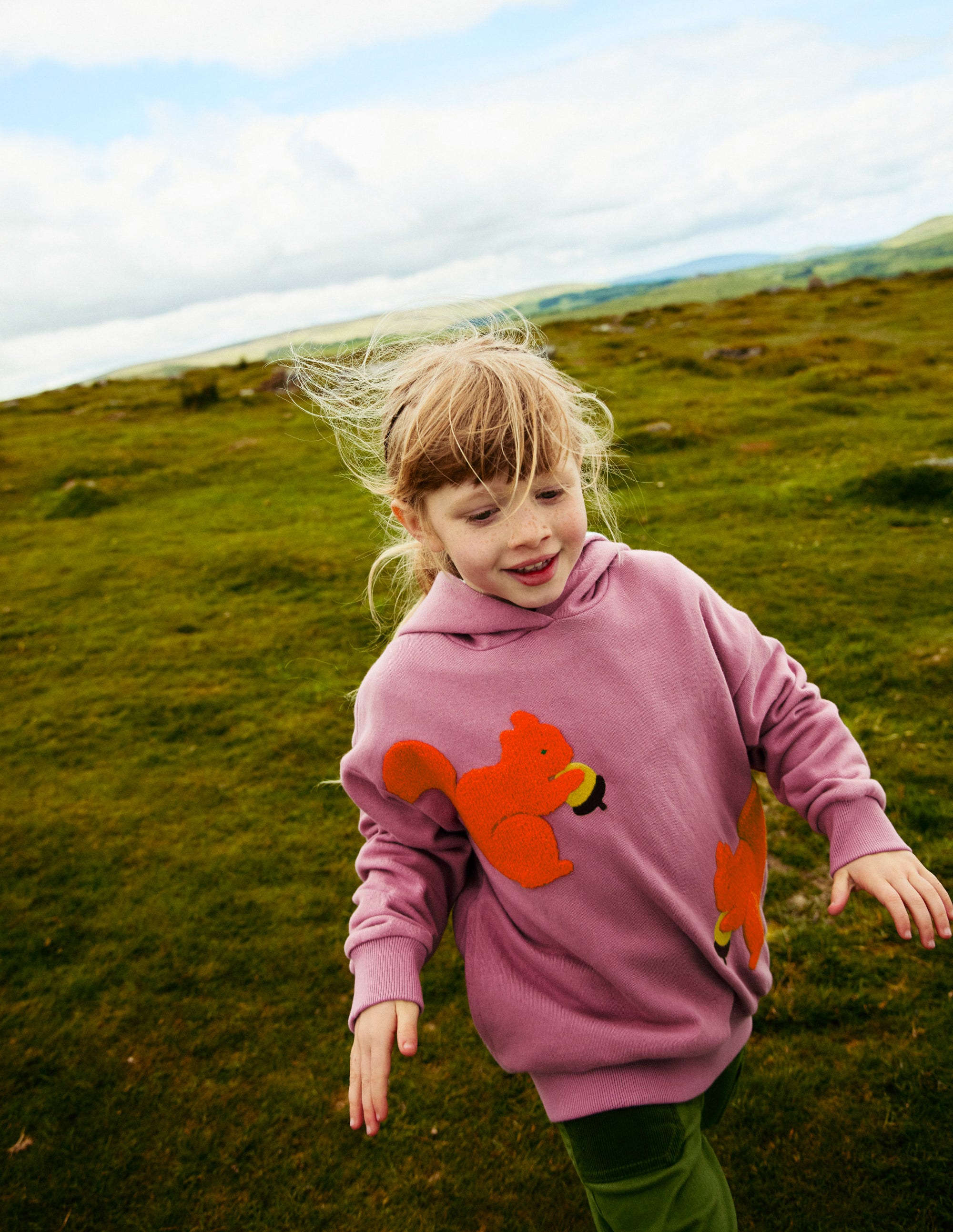  Appliqué Hoody-Soft Lavender Squirrel、mySite、ashleygrahame