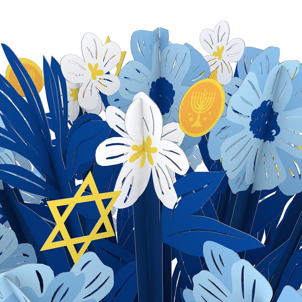 Hanukkah Flower Bouquet、mySite、solidvoid