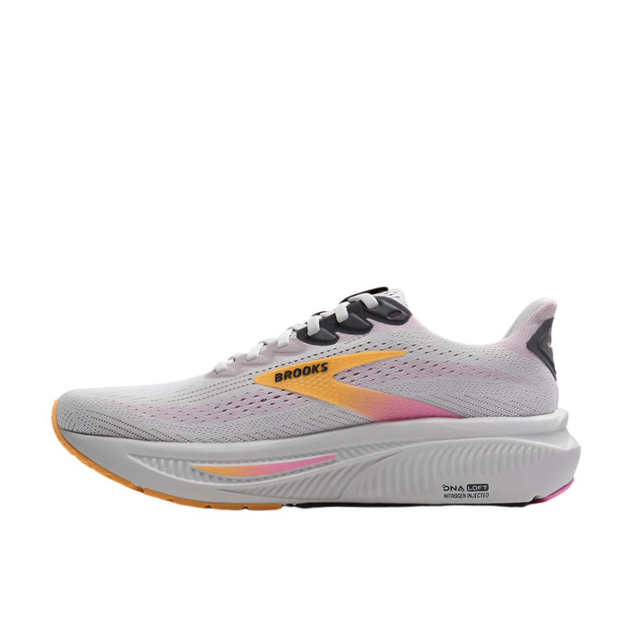  Brooks Women's Ghost 17 Dynamic Road Running Sneaker - Oyster/Apricot/Pink、mySite、preschool7hills