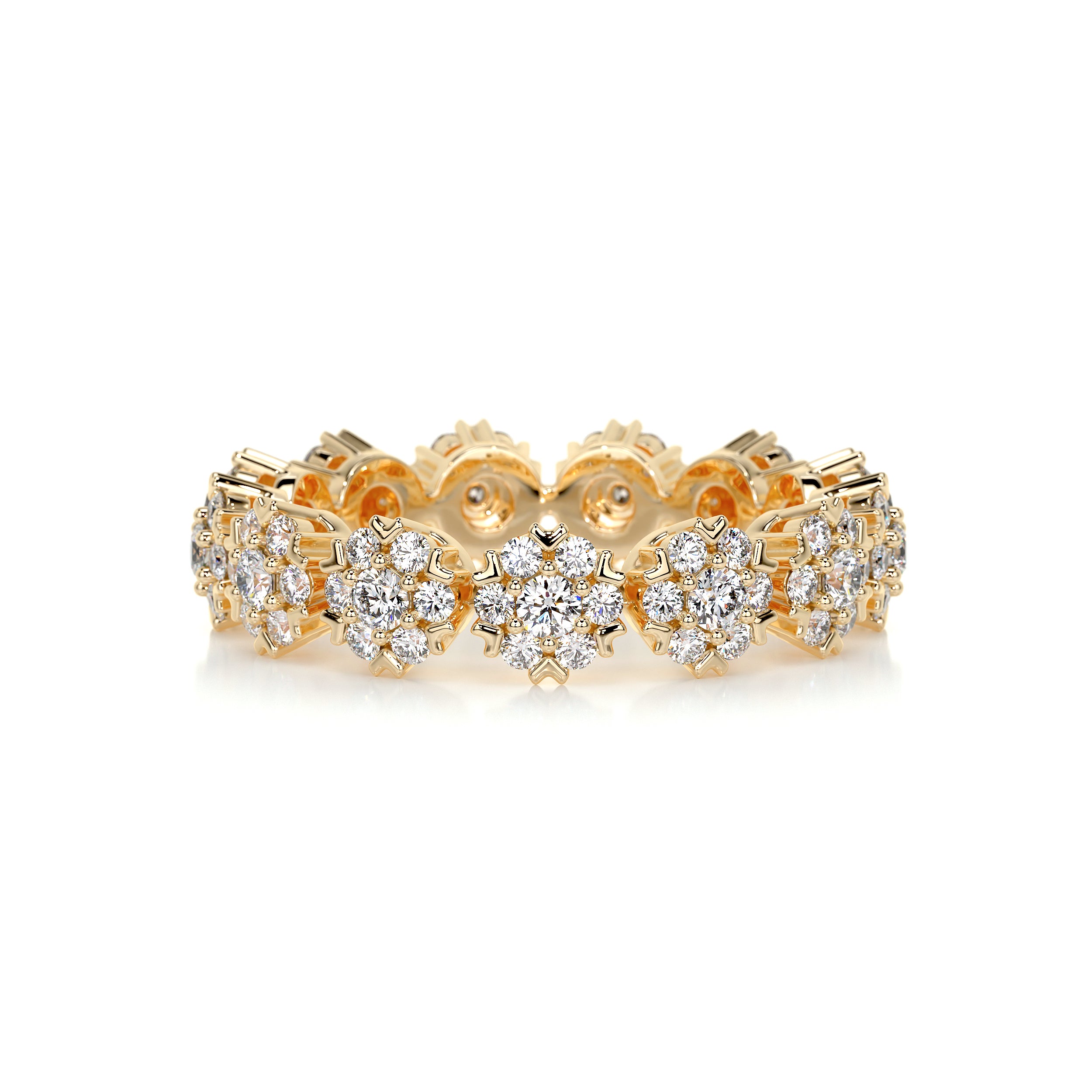 Holly Diamond Wedding Ring (1 Carat) -18K Yellow Gold、mySite、hinf8tx79