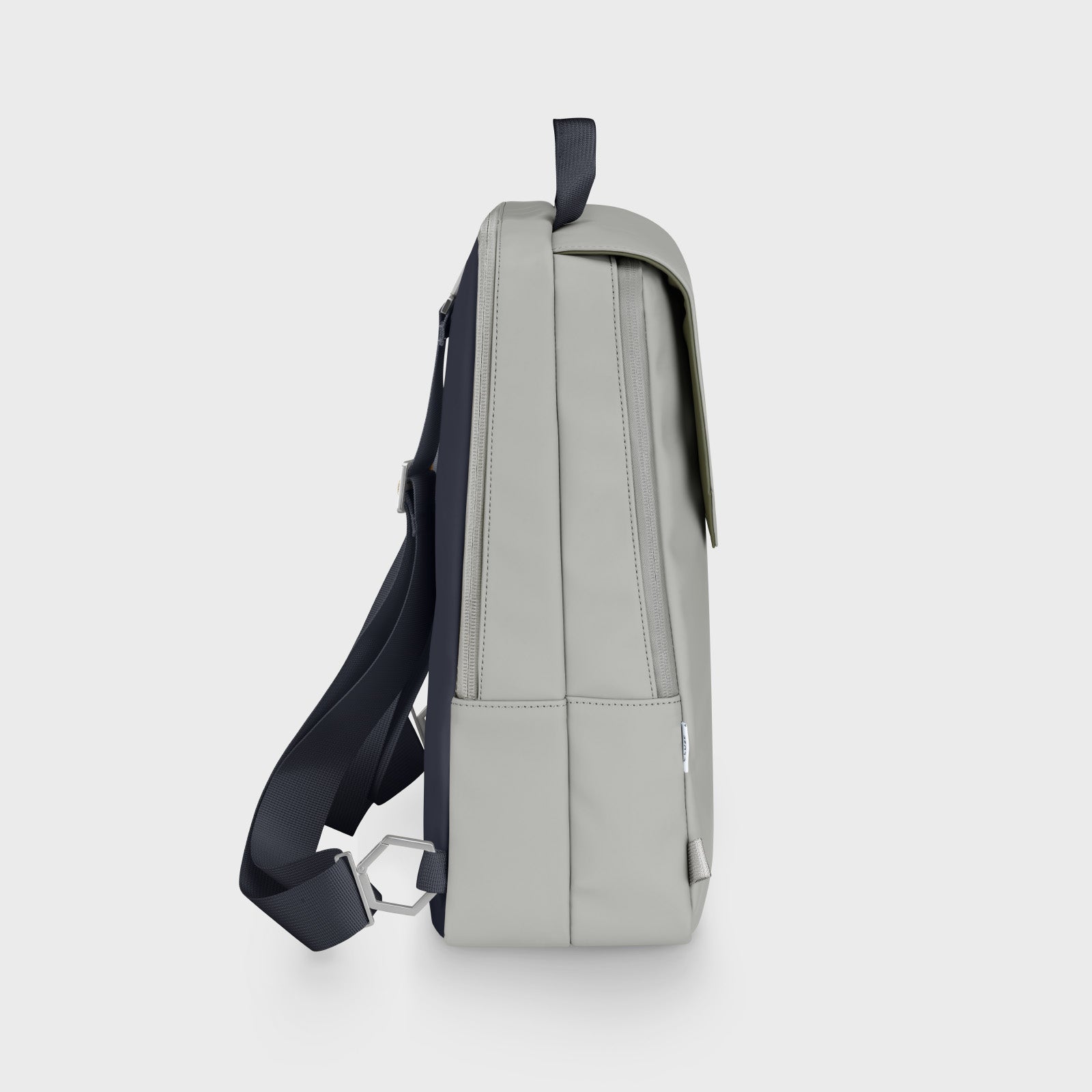 Le Réversible Backpack, Light Grey Navy, Silver Colour、mySite、botmansion