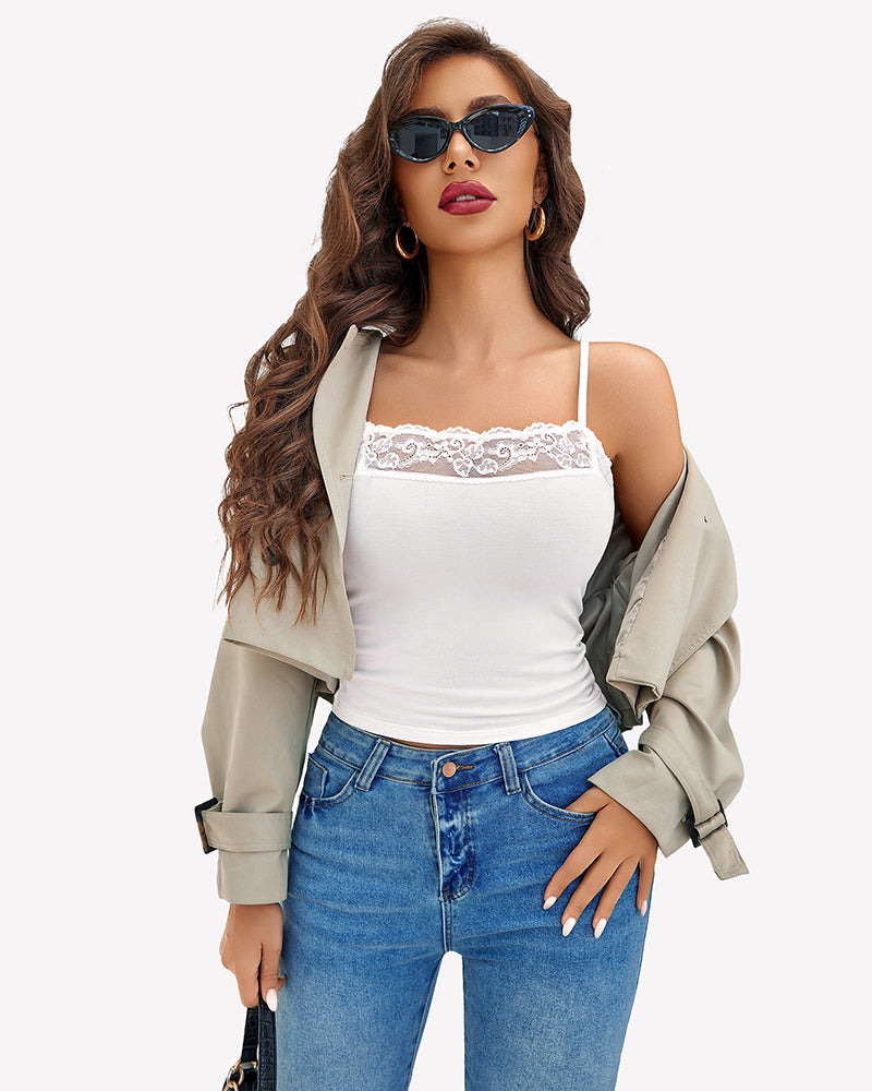 Cami Pajama Lace Trim Sleepwear、mySite、bengalsvssteelers