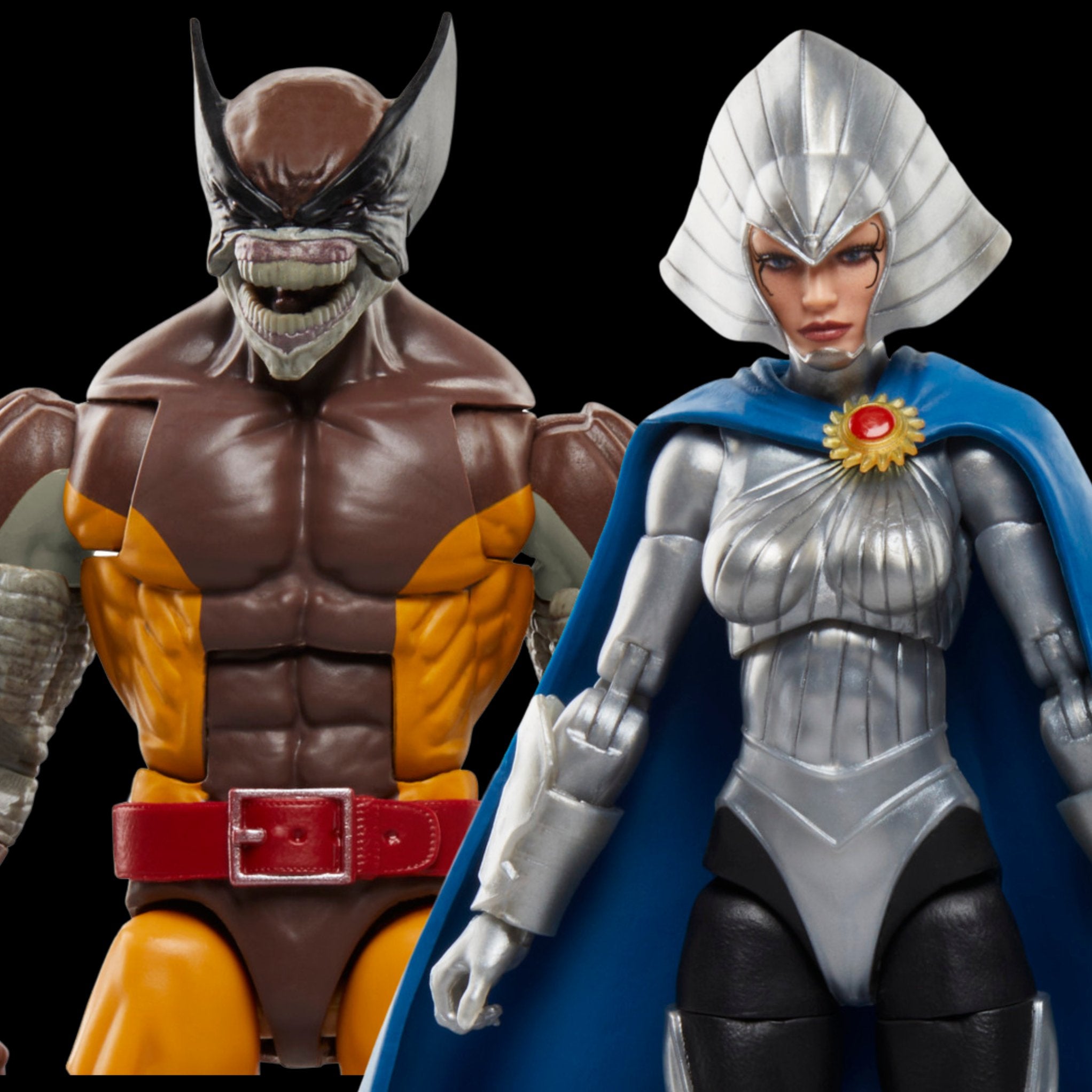 Marvel Legends Wolverine 50th Anniversary Brood Wolverine and Lilandra Neramani 2-Pack、mySite、hgirdovlk