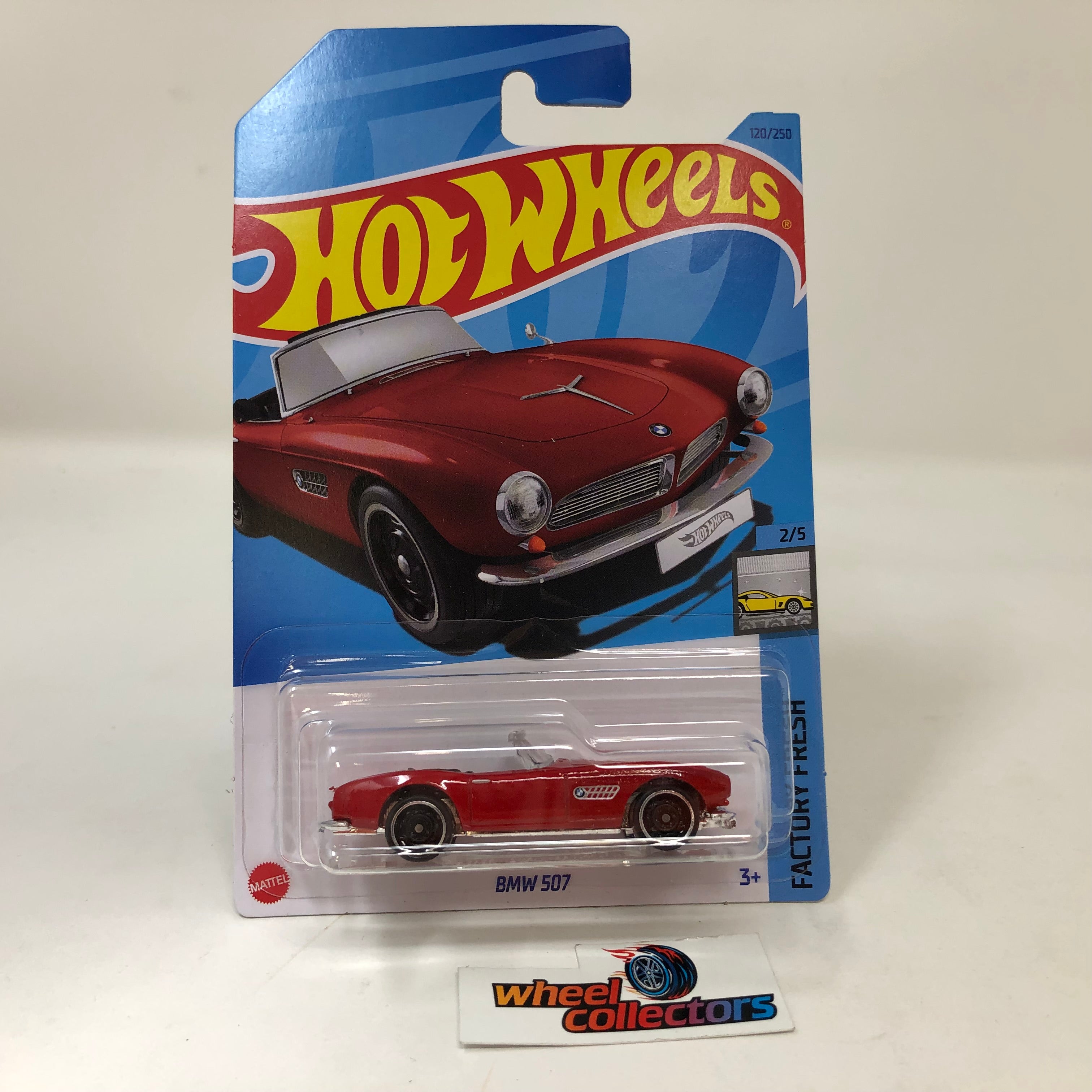 BMW 507 #120 * RED * 2023 Hot Wheels Case K、mySite、hgirdovlk