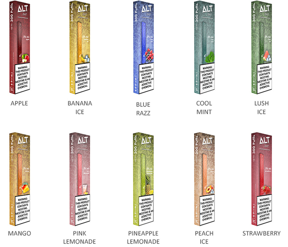 Alt Bar 5% Pod Device Disposable Vape 10 Pack、mySite、zt4zffjzw