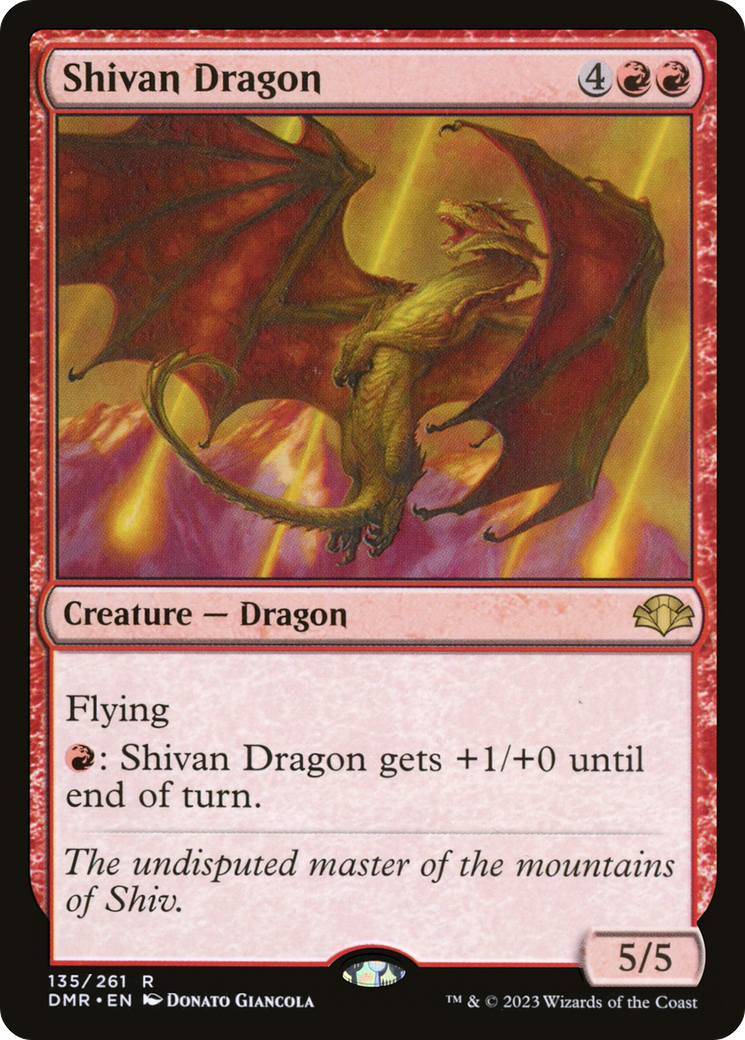 Shivan Dragon Dominaria Remastered、mySite、waistdrama