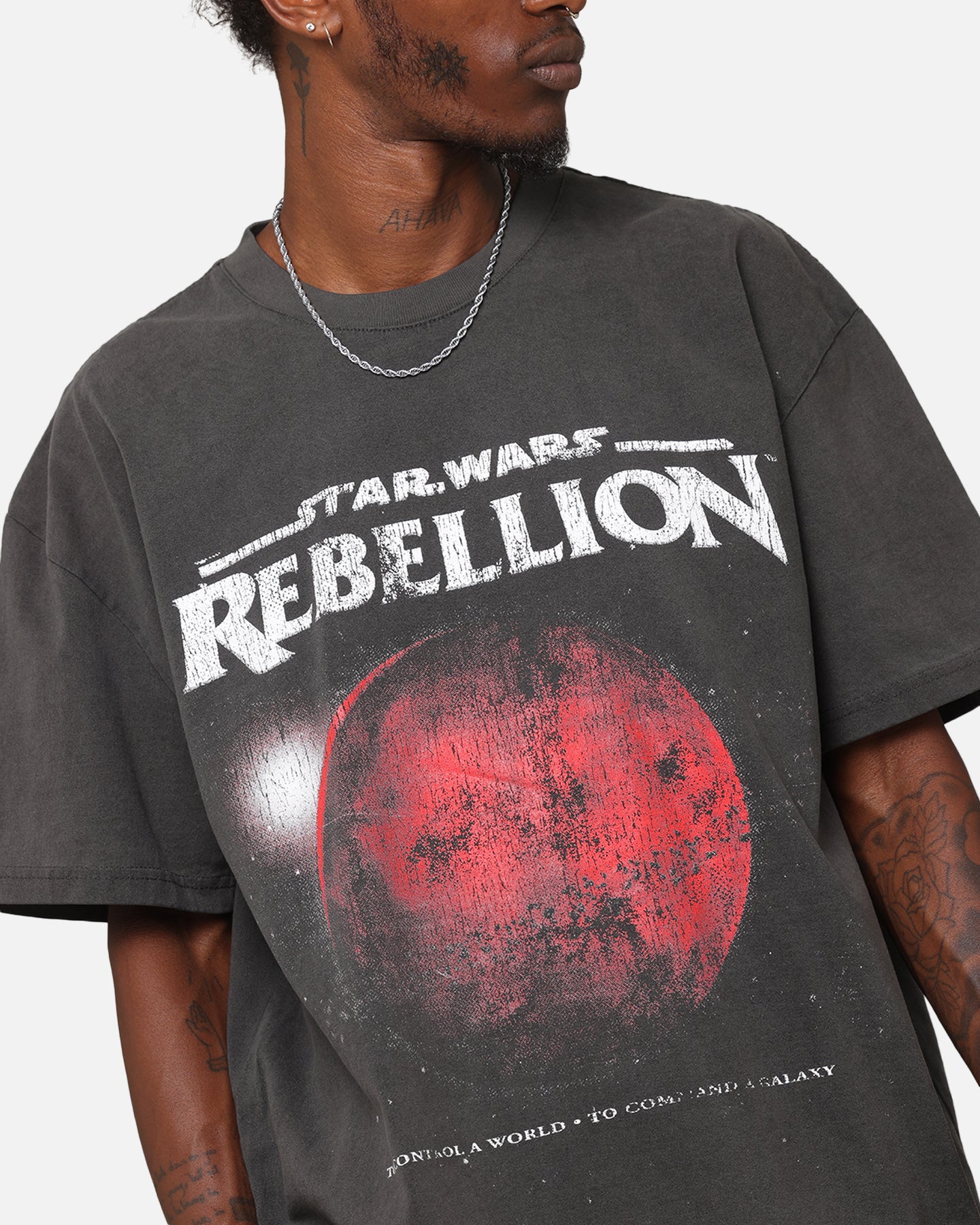American Thrift Star Wars Battlefront Rebellion Heavy T-Shirt Black、mySite、zt4zffjzw